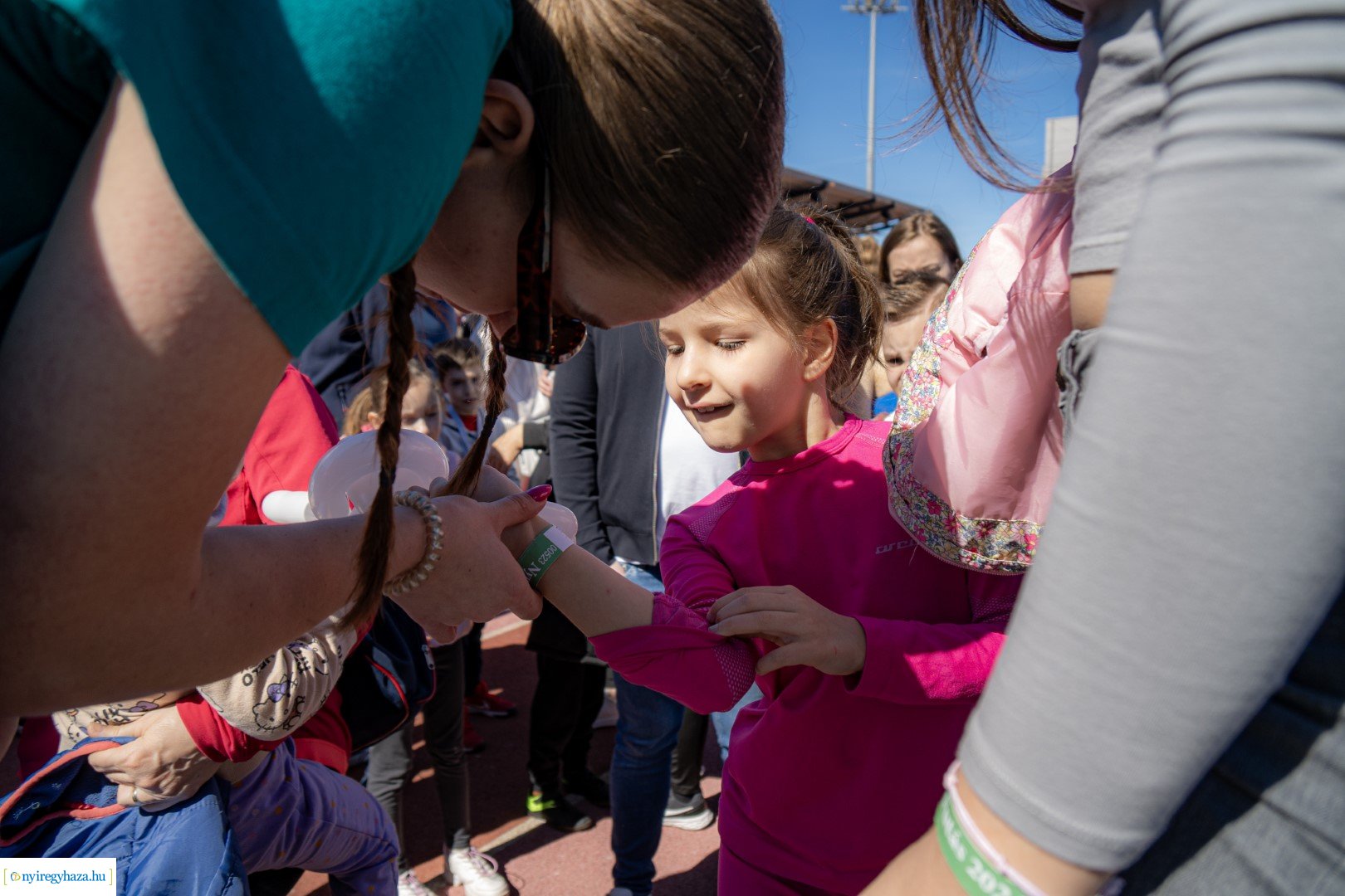 Nyuszi Futás 2024 a Nyíregyházi Atlétikai Centrumban