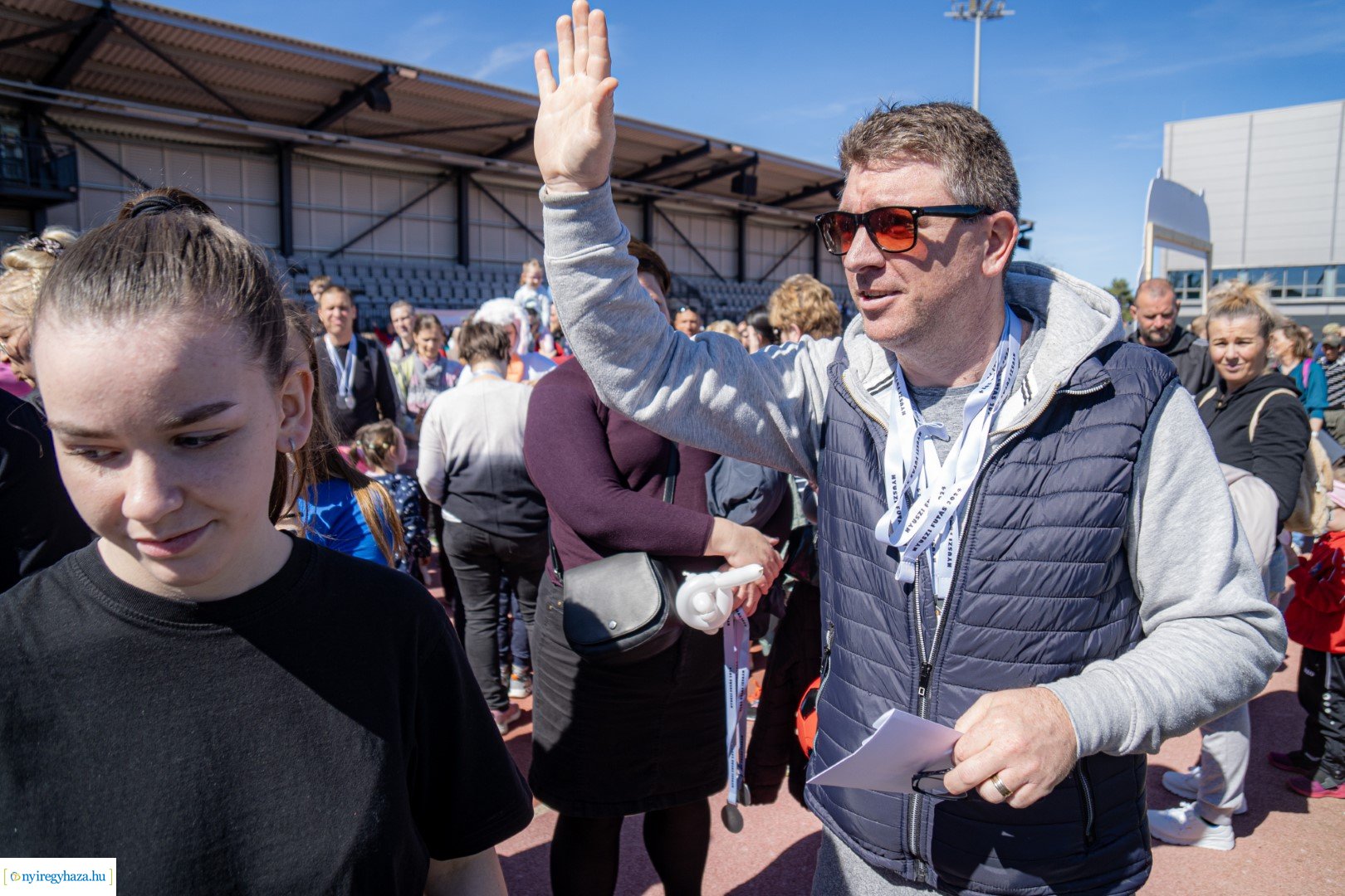 Nyuszi Futás 2024 a Nyíregyházi Atlétikai Centrumban