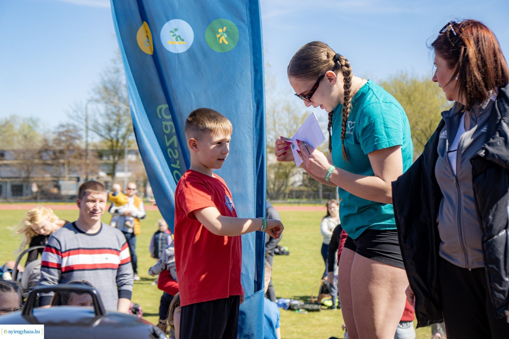 Nyuszi Futás 2024 a Nyíregyházi Atlétikai Centrumban