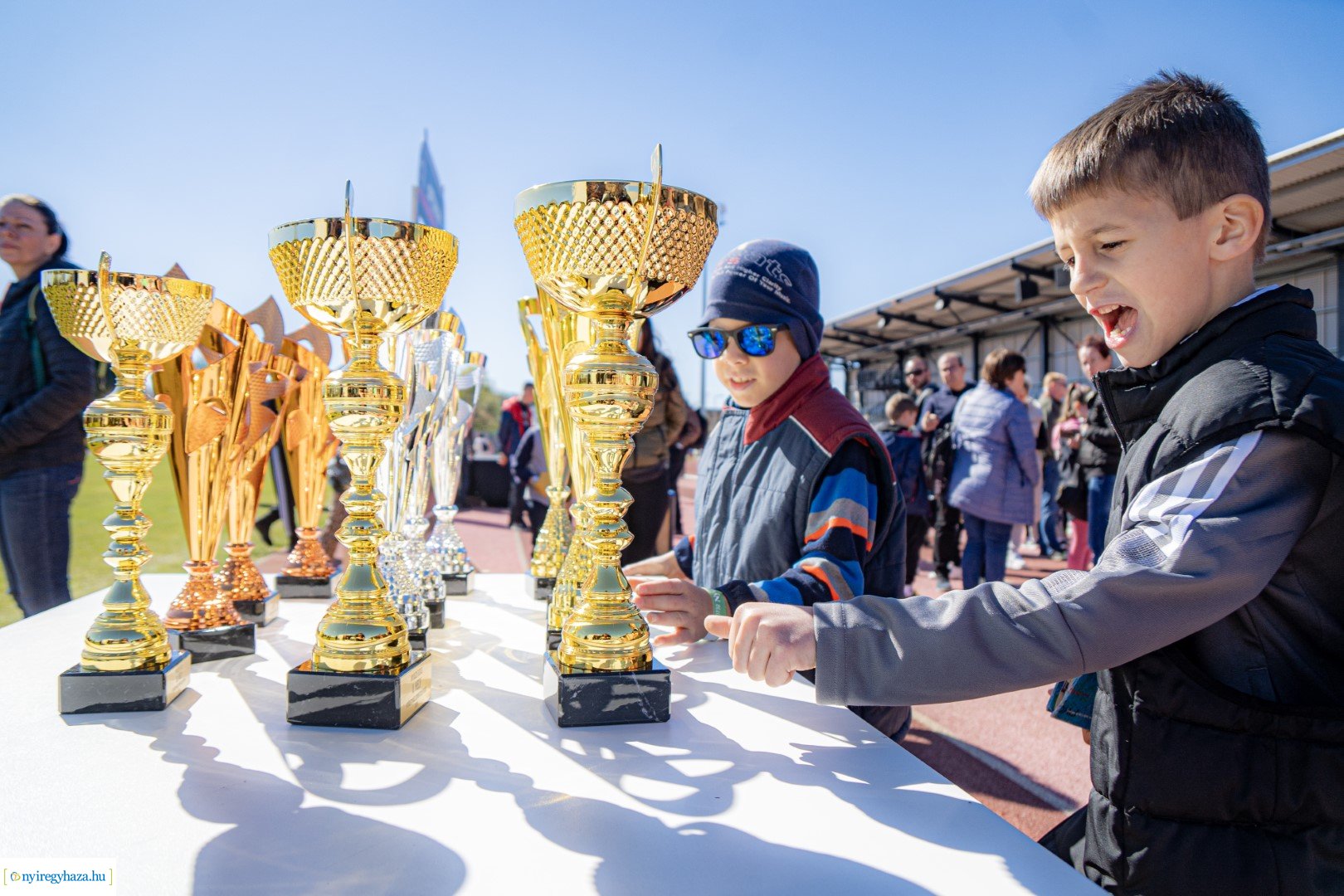 Nyuszi Futás 2024 a Nyíregyházi Atlétikai Centrumban