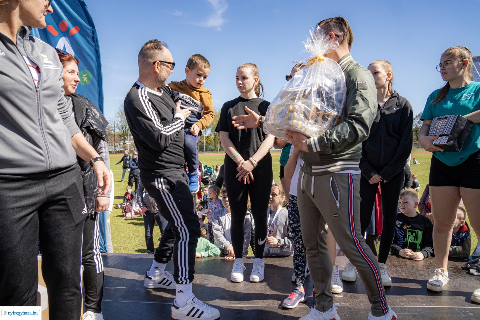 Nyuszi Futás 2024 a Nyíregyházi Atlétikai Centrumban