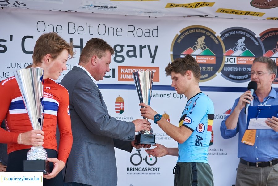 OBOR Nation's Cup bicaj verseny 20210822 díjátadó