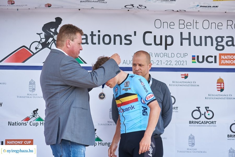 OBOR Nation's Cup bicaj verseny 20210822 díjátadó