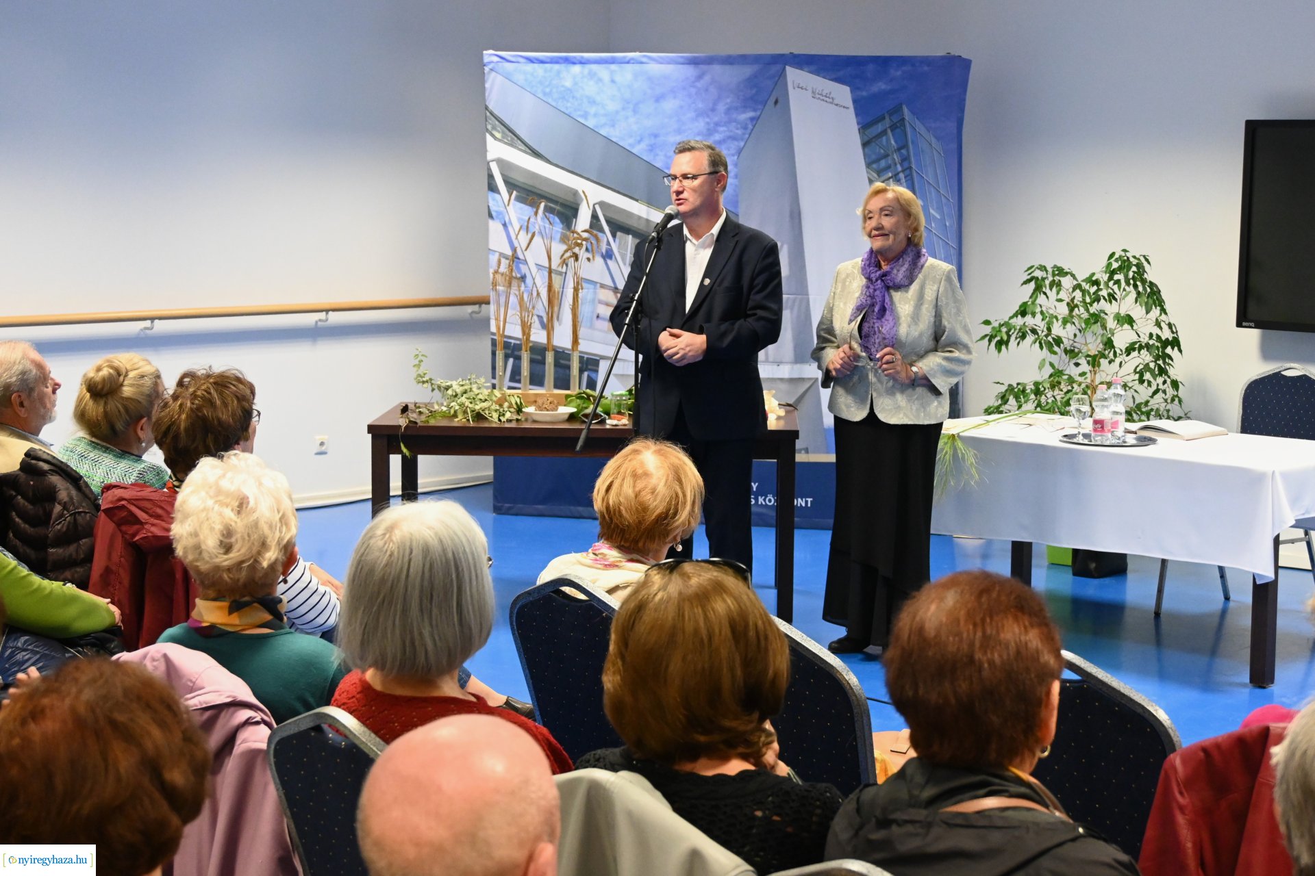 Öregedés művészete - Boronkay Ferencné előadása a VMKK-ban