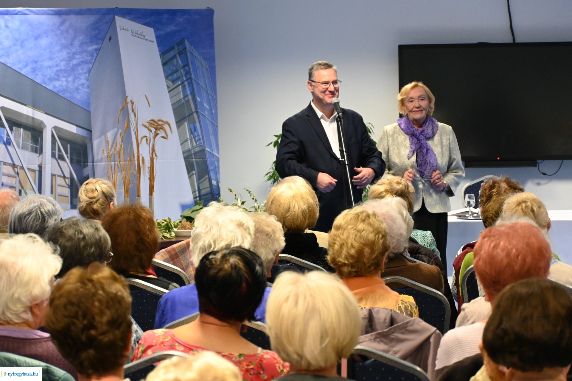 Öregedés művészete - Boronkay Ferencné előadása a VMKK-ban