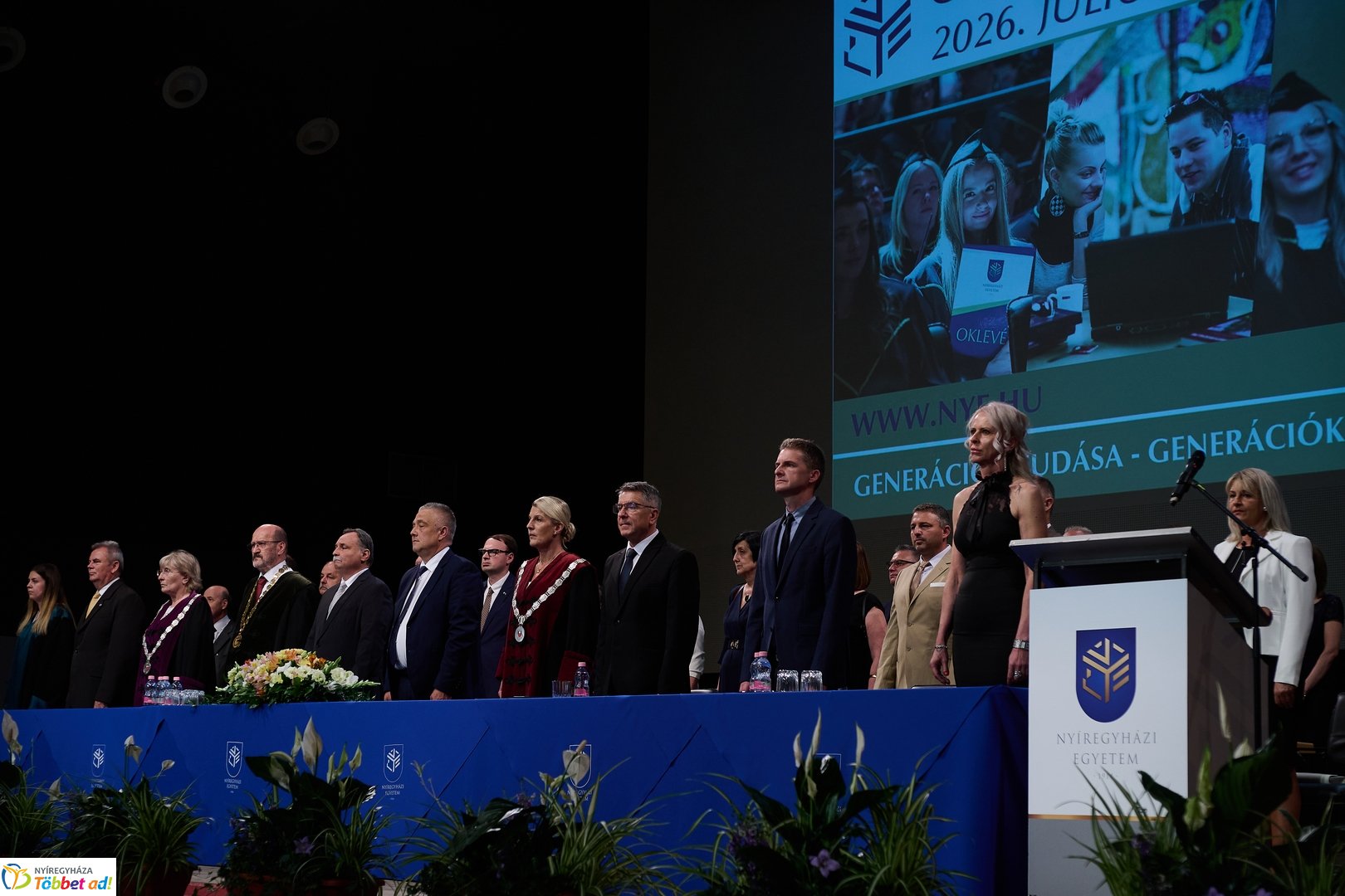 Oklevélátadó Ünnepi Szenátusi Ülés a Nyíregyházi Egyetemen 2026