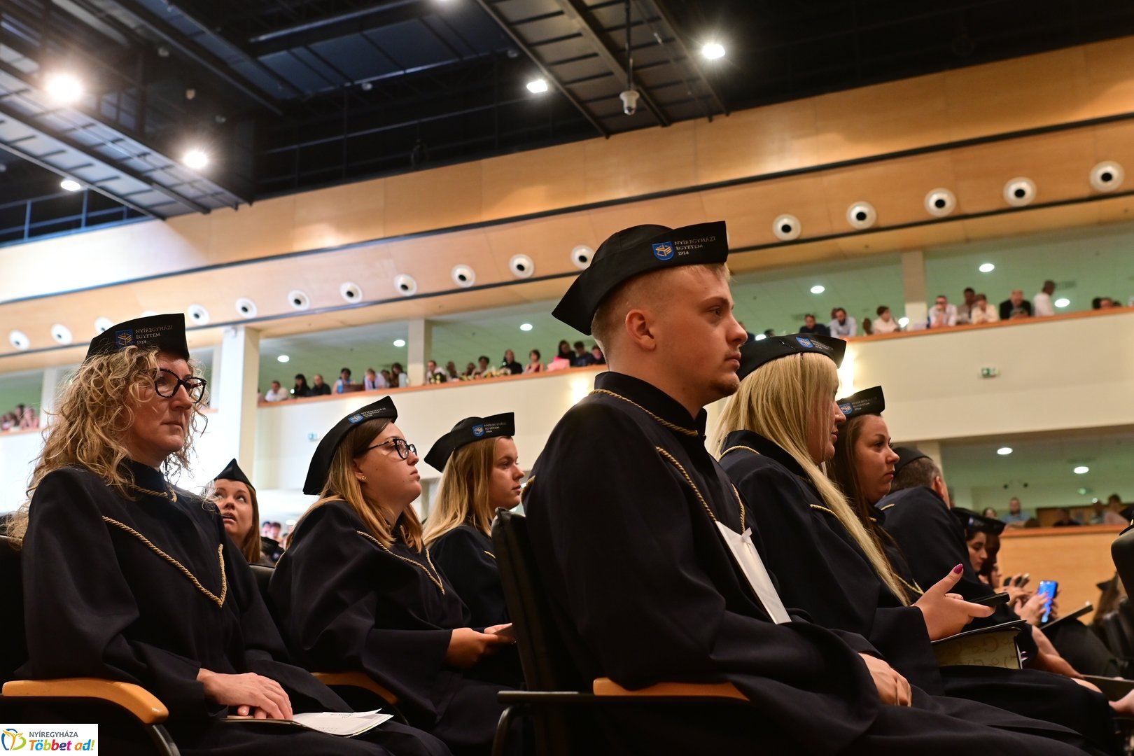 Oklevélátadó Ünnepi Szenátusi Ülés az egyetemen 2025 júliusában