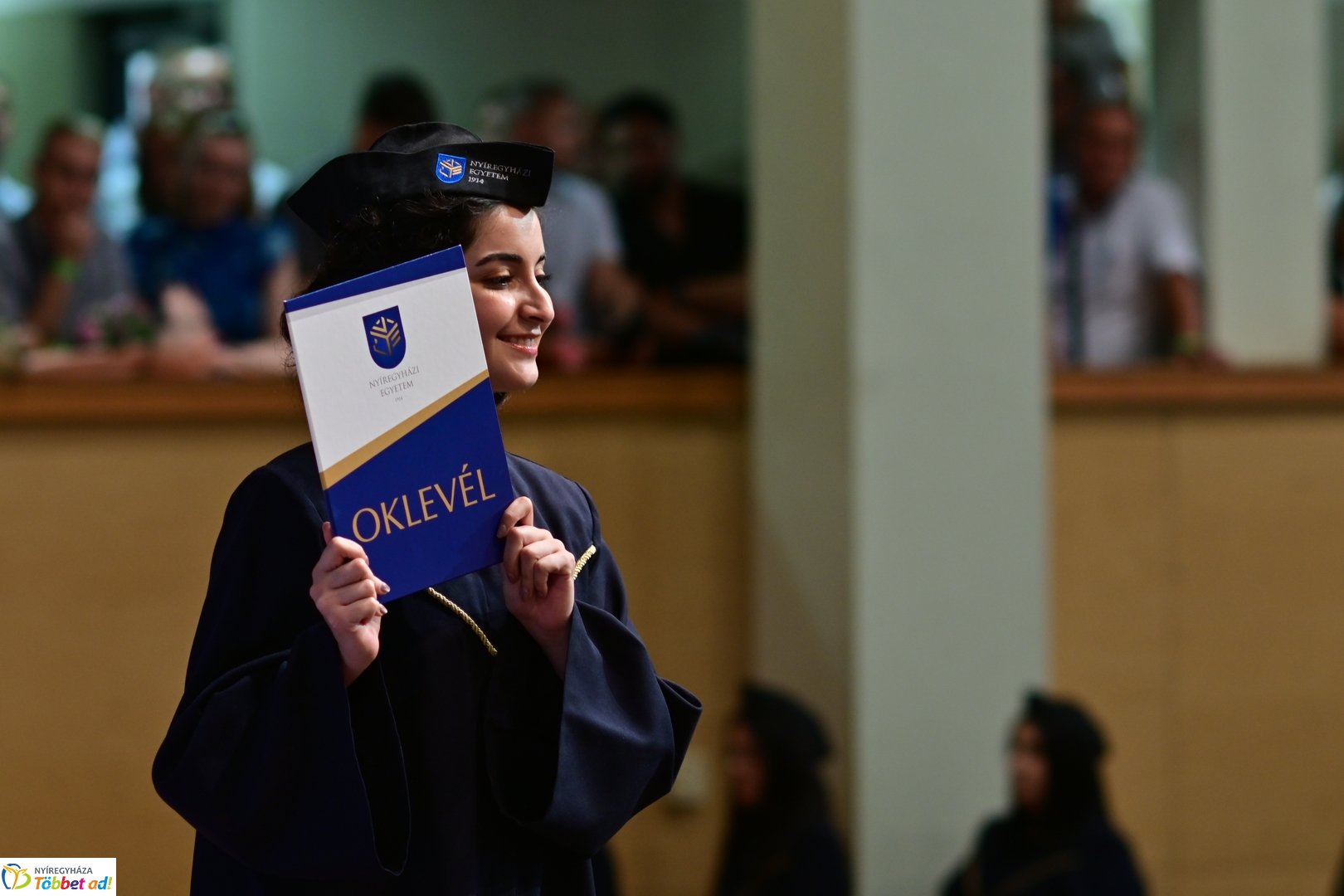 Oklevélátadó Ünnepi Szenátusi Ülés az egyetemen 2025 júliusában