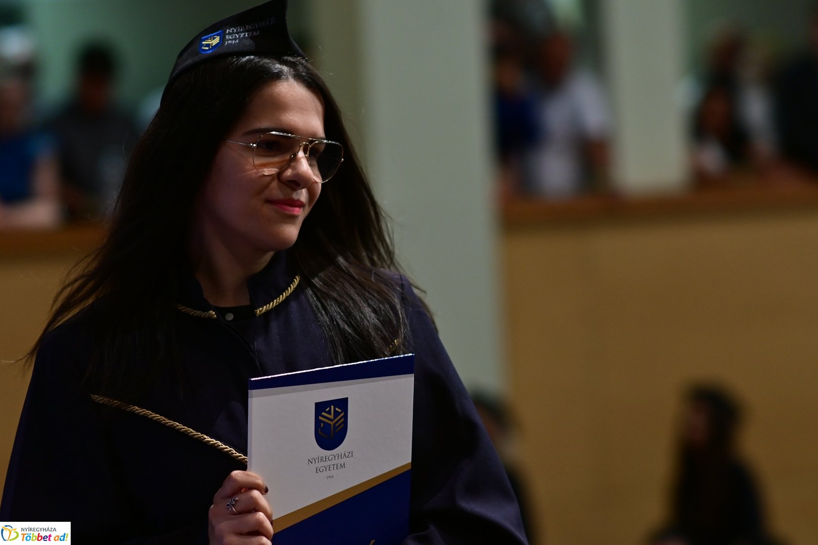 Oklevélátadó Ünnepi Szenátusi Ülés az egyetemen 2025 júliusában