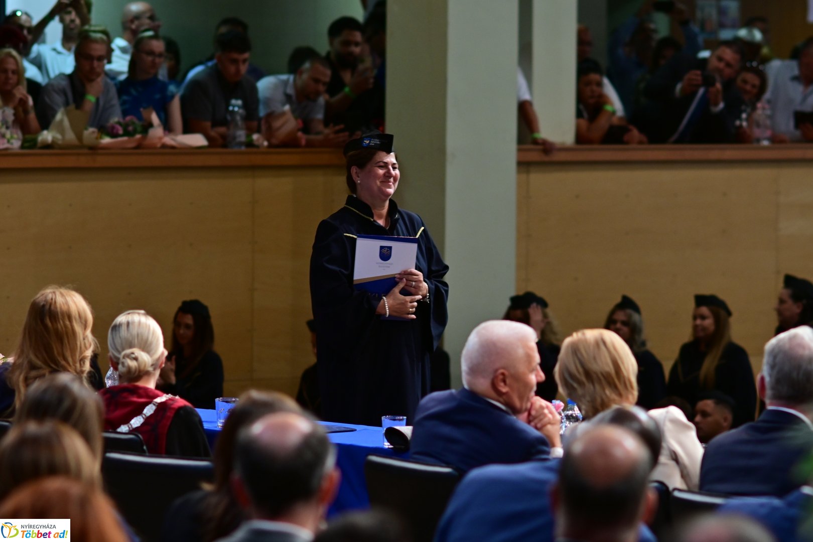 Oklevélátadó Ünnepi Szenátusi Ülés az egyetemen 2025 júliusában