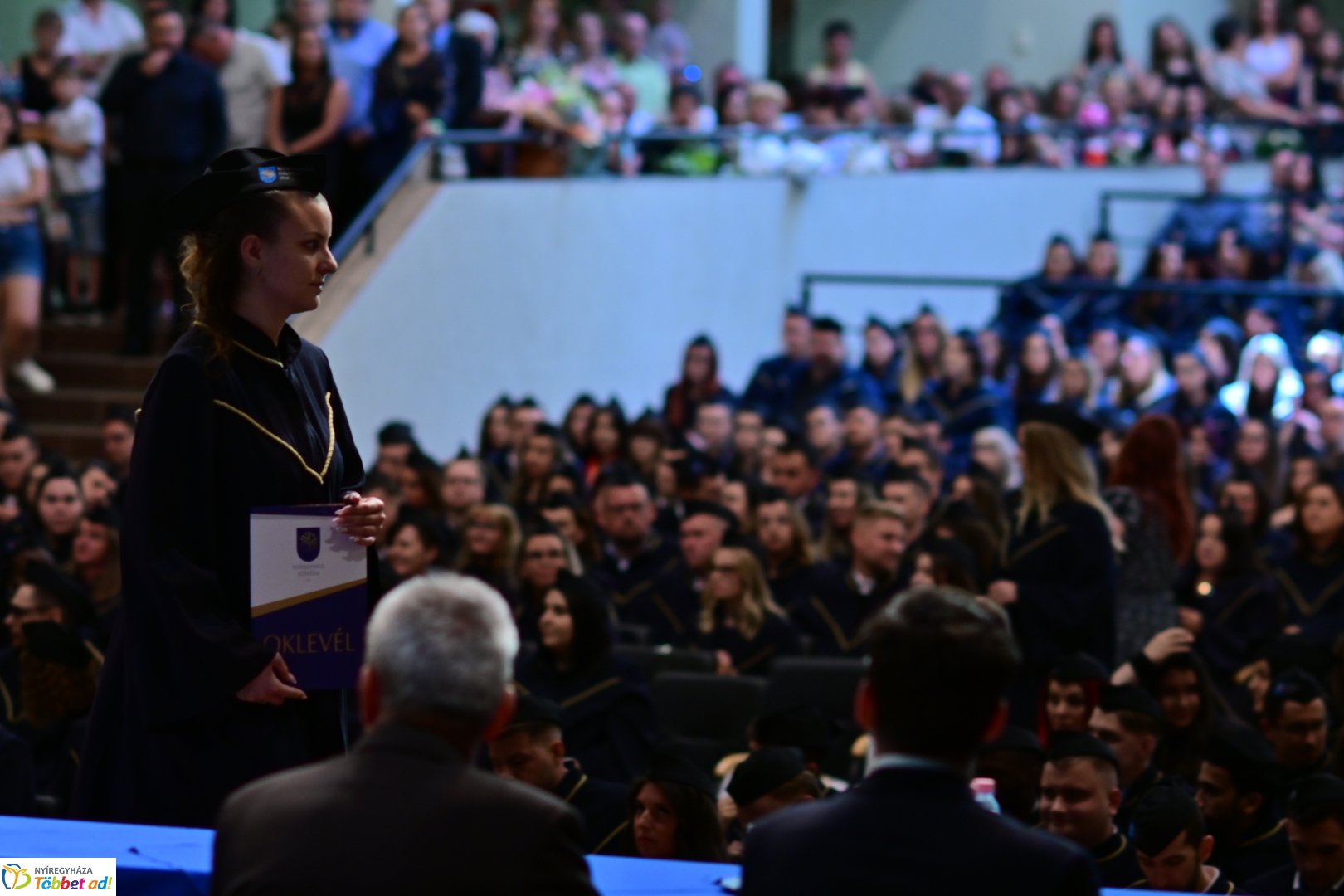 Oklevélátadó Ünnepi Szenátusi Ülés az egyetemen 2025 júliusában