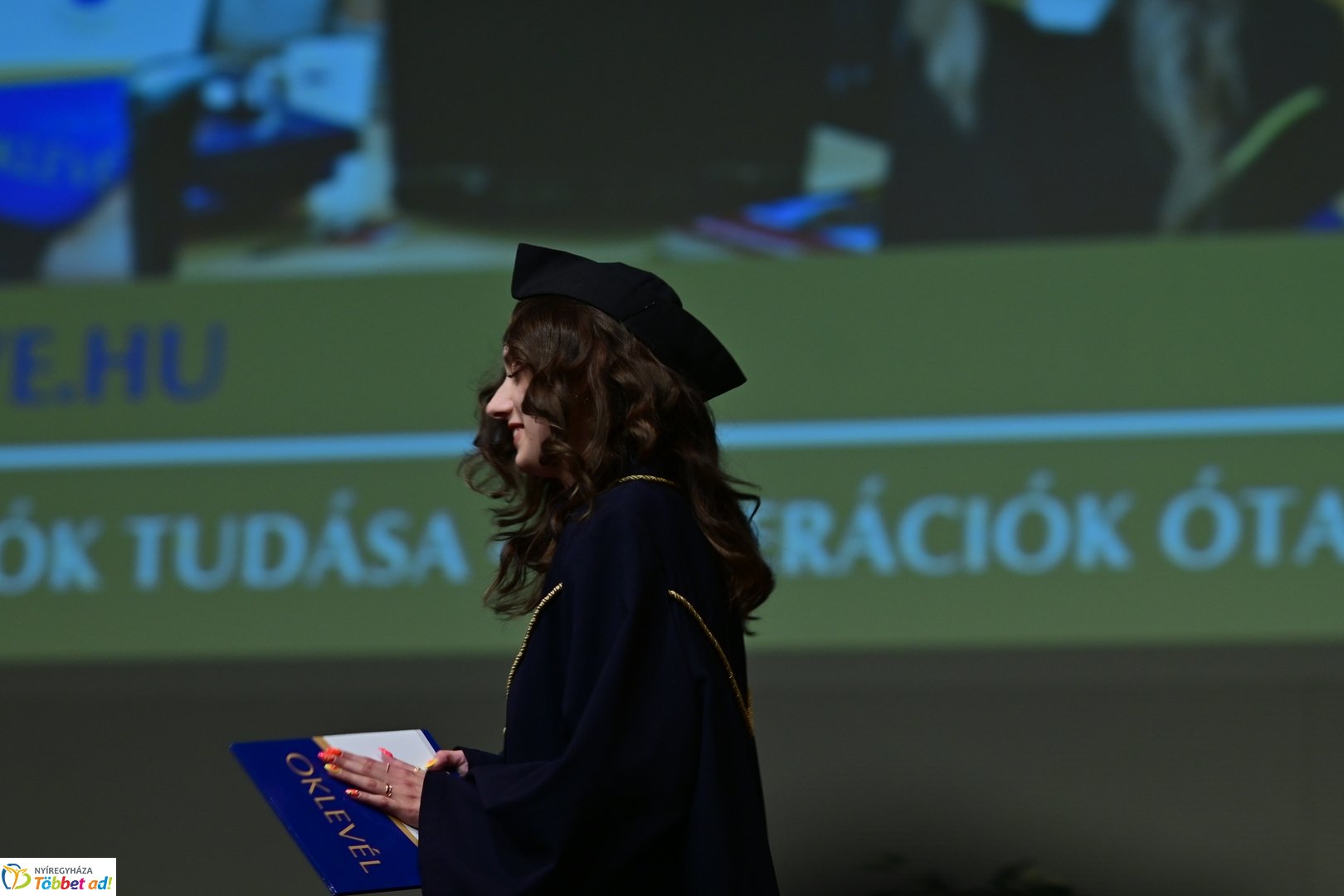 Oklevélátadó Ünnepi Szenátusi Ülés az egyetemen 2025 júliusában