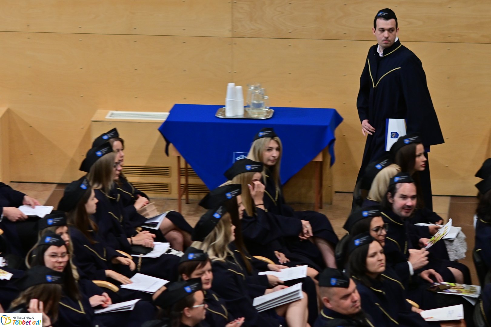 Oklevélátadó Ünnepi Szenátusi Ülés az egyetemen 2025 júliusában