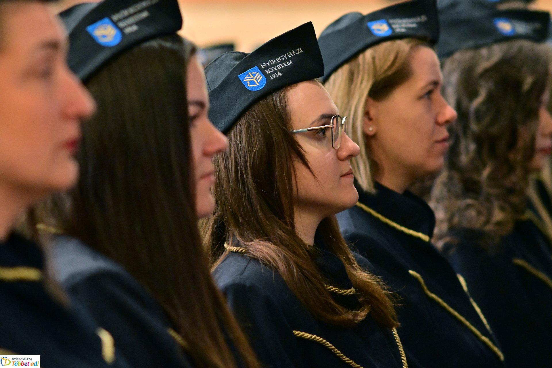 Oklevélátadó Ünnepi Szenátusi Ülés a Nyíregyházi Egyetemen 2025 februárjában