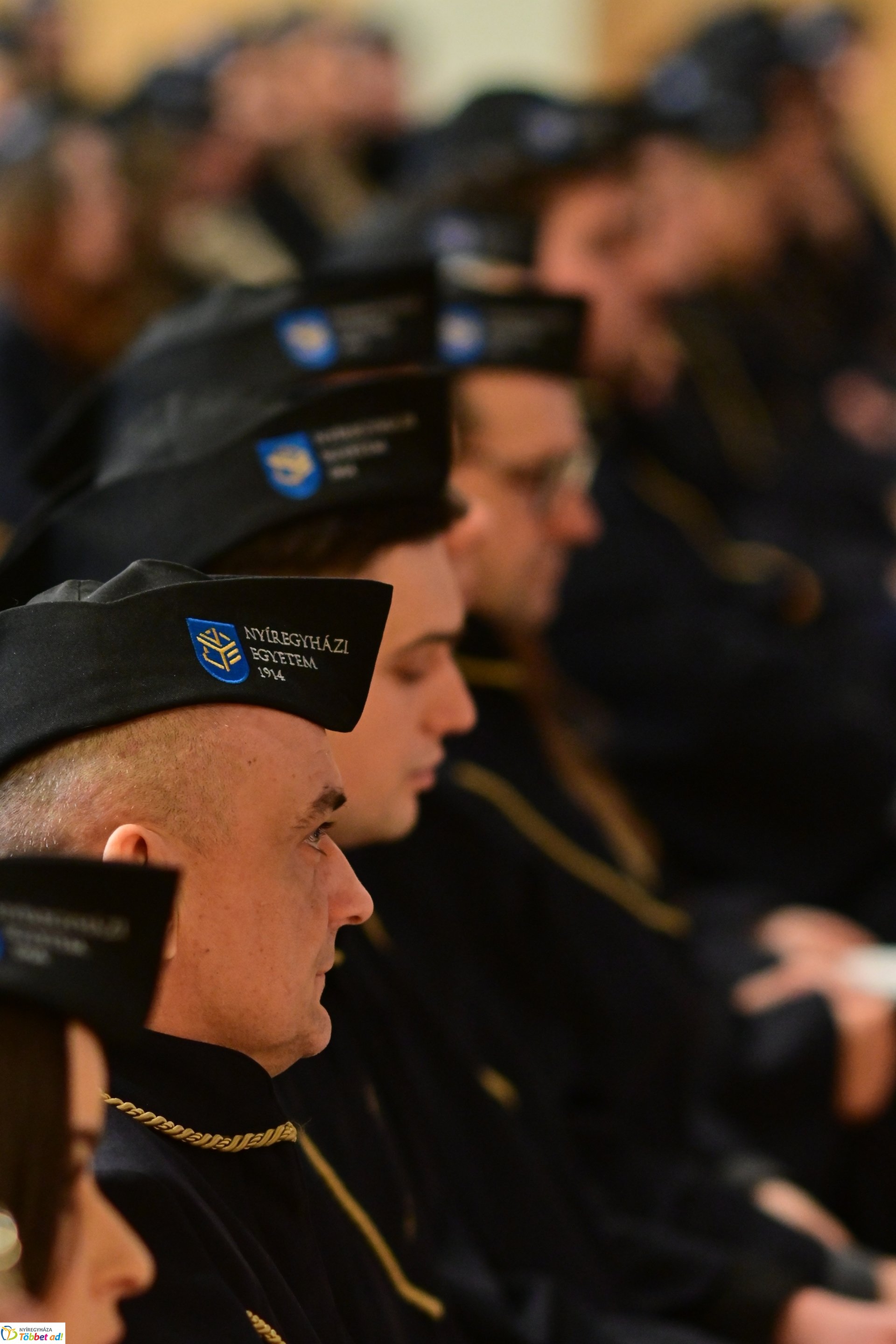 Oklevélátadó Ünnepi Szenátusi Ülés a Nyíregyházi Egyetemen 2025 februárjában