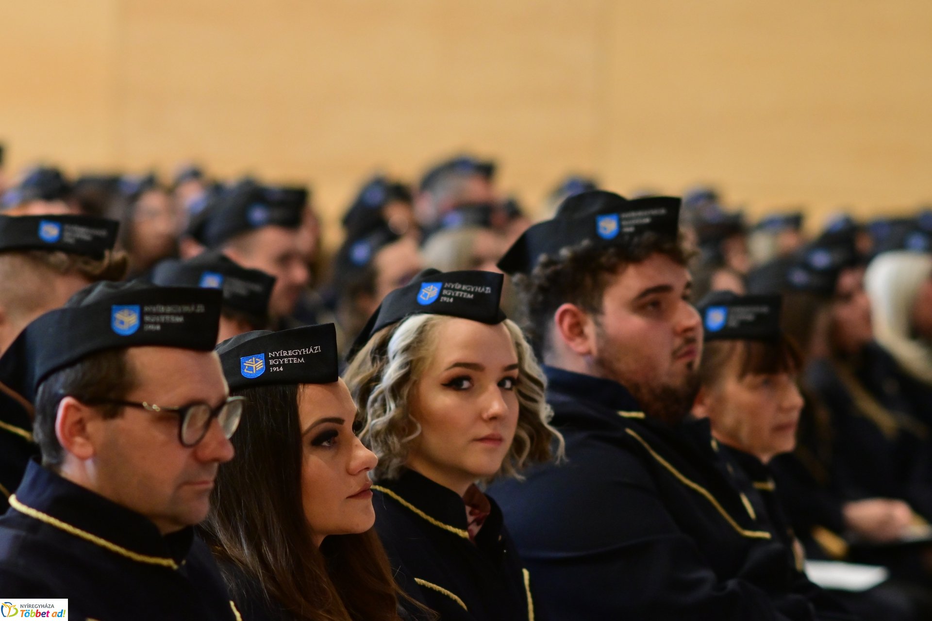 Oklevélátadó Ünnepi Szenátusi Ülés a Nyíregyházi Egyetemen 2025 februárjában