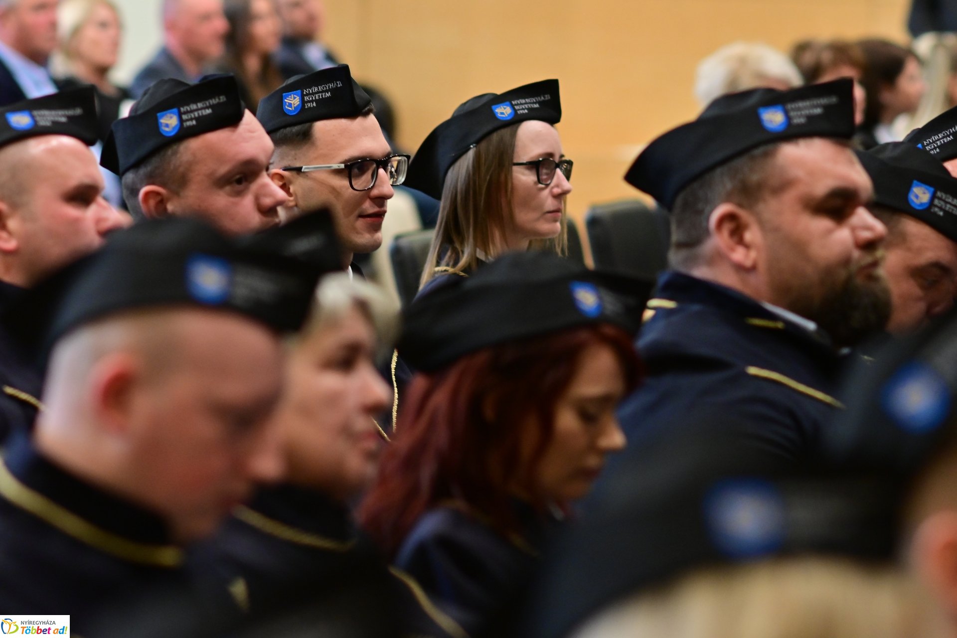 Oklevélátadó Ünnepi Szenátusi Ülés a Nyíregyházi Egyetemen 2025 februárjában