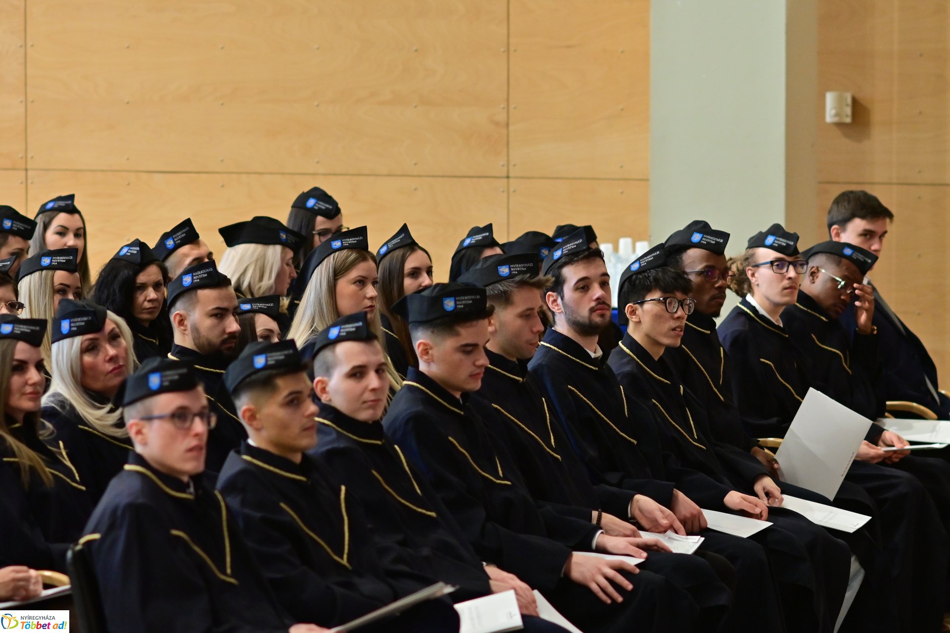 Oklevélátadó Ünnepi Szenátusi Ülés a Nyíregyházi Egyetemen 2025 februárjában