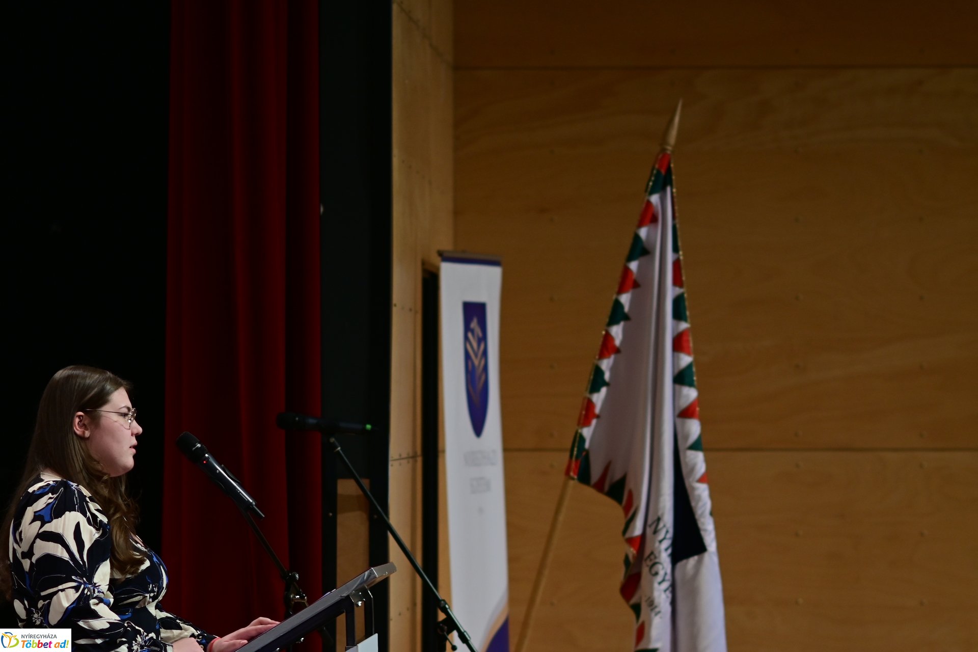 Oklevélátadó Ünnepi Szenátusi Ülés a Nyíregyházi Egyetemen 2025 februárjában