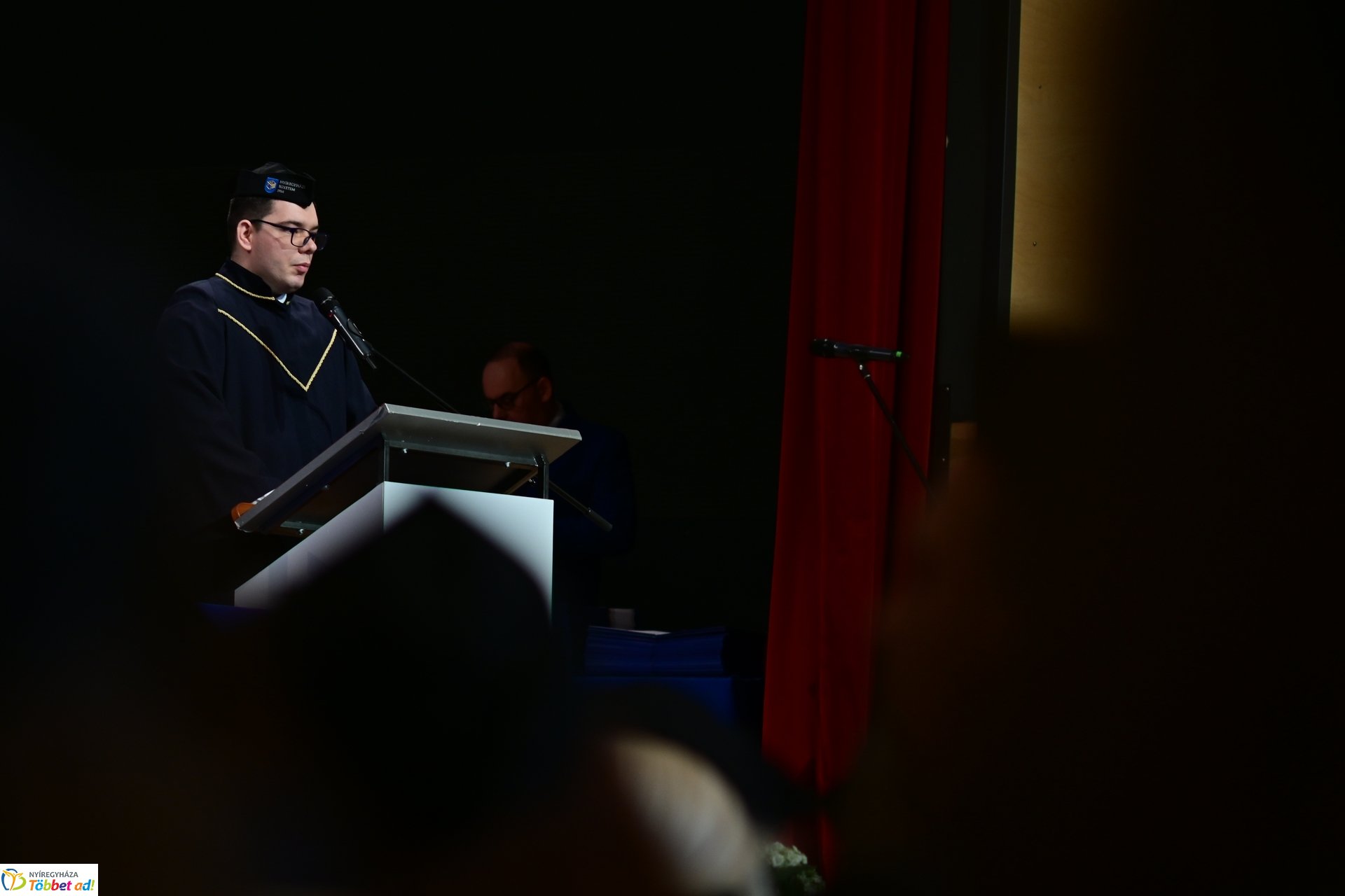 Oklevélátadó Ünnepi Szenátusi Ülés a Nyíregyházi Egyetemen 2025 februárjában