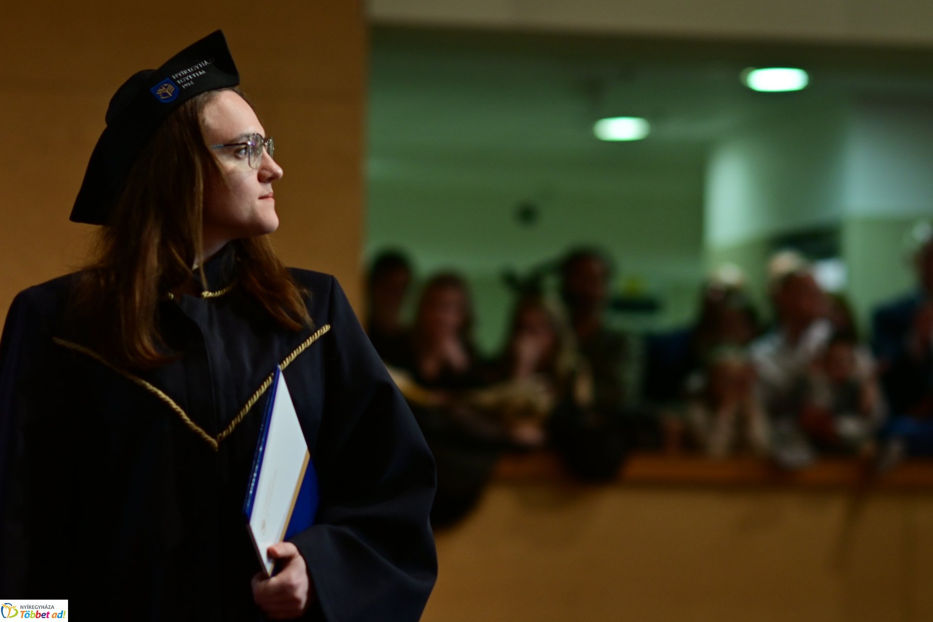 Oklevélátadó Ünnepi Szenátusi Ülés a Nyíregyházi Egyetemen 2025 februárjában