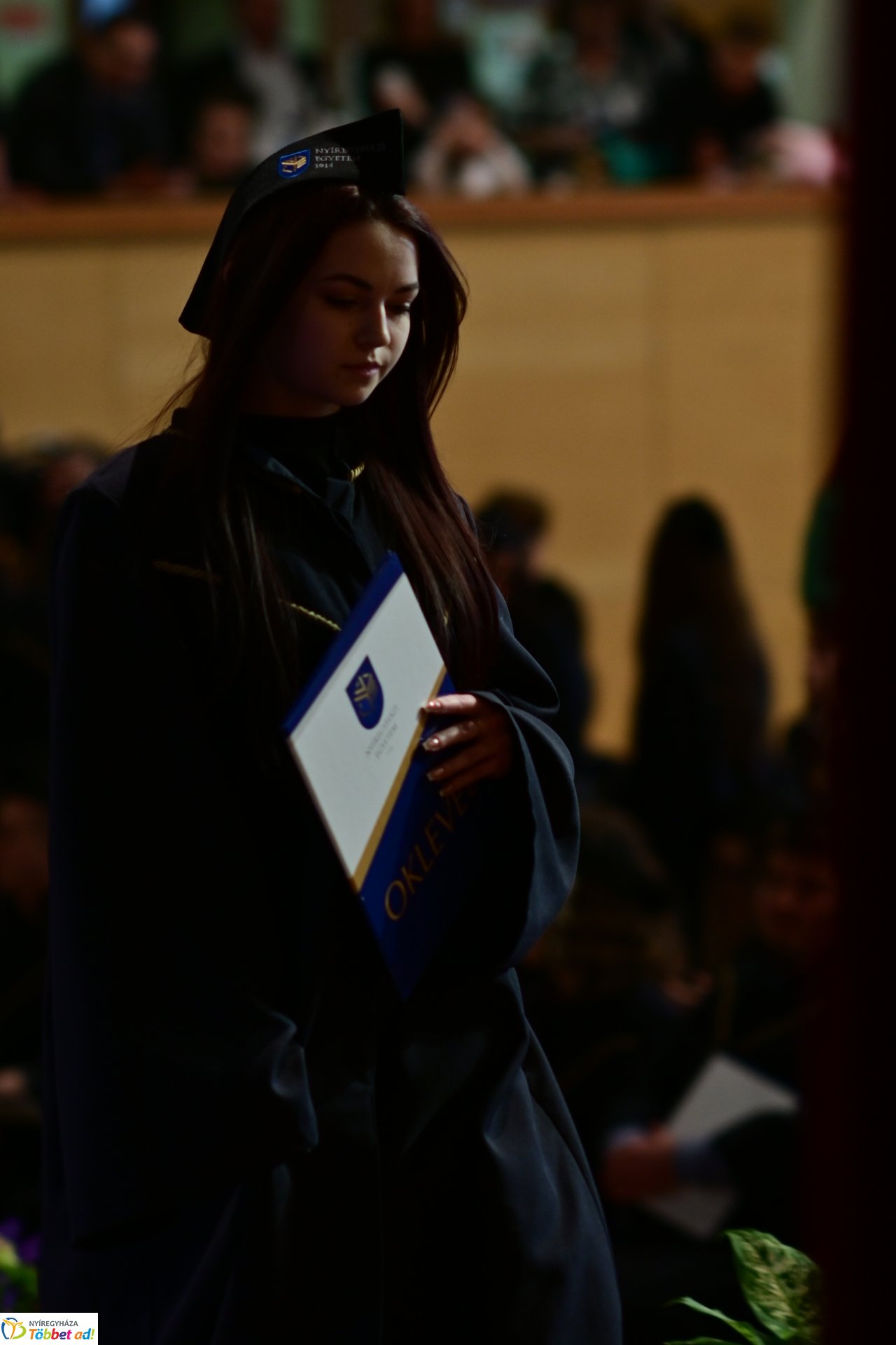 Oklevélátadó Ünnepi Szenátusi Ülés a Nyíregyházi Egyetemen 2025 februárjában