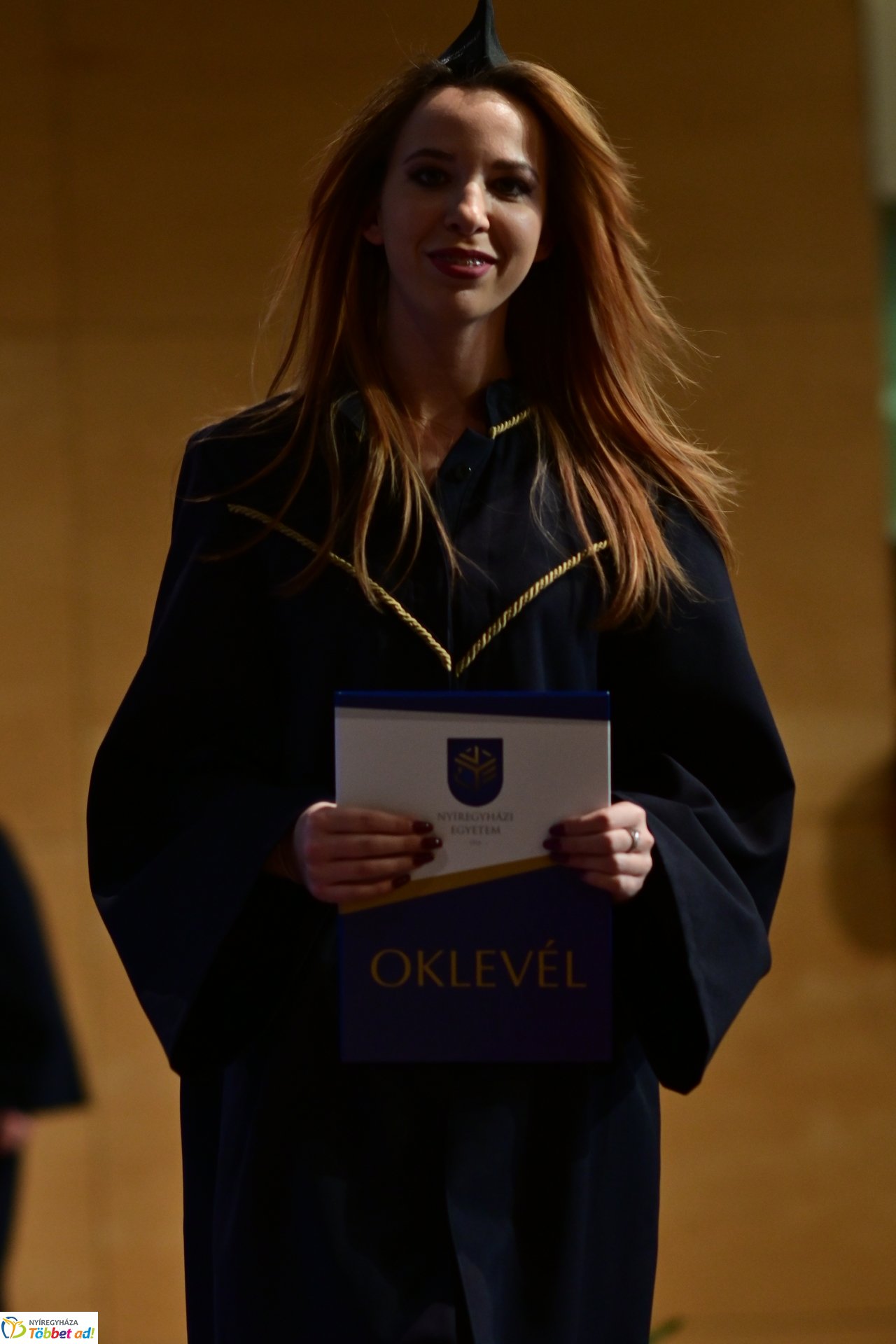 Oklevélátadó Ünnepi Szenátusi Ülés a Nyíregyházi Egyetemen 2025 februárjában