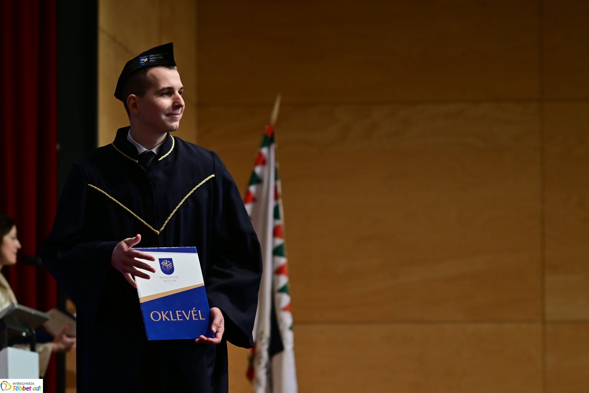 Oklevélátadó Ünnepi Szenátusi Ülés a Nyíregyházi Egyetemen 2025 februárjában