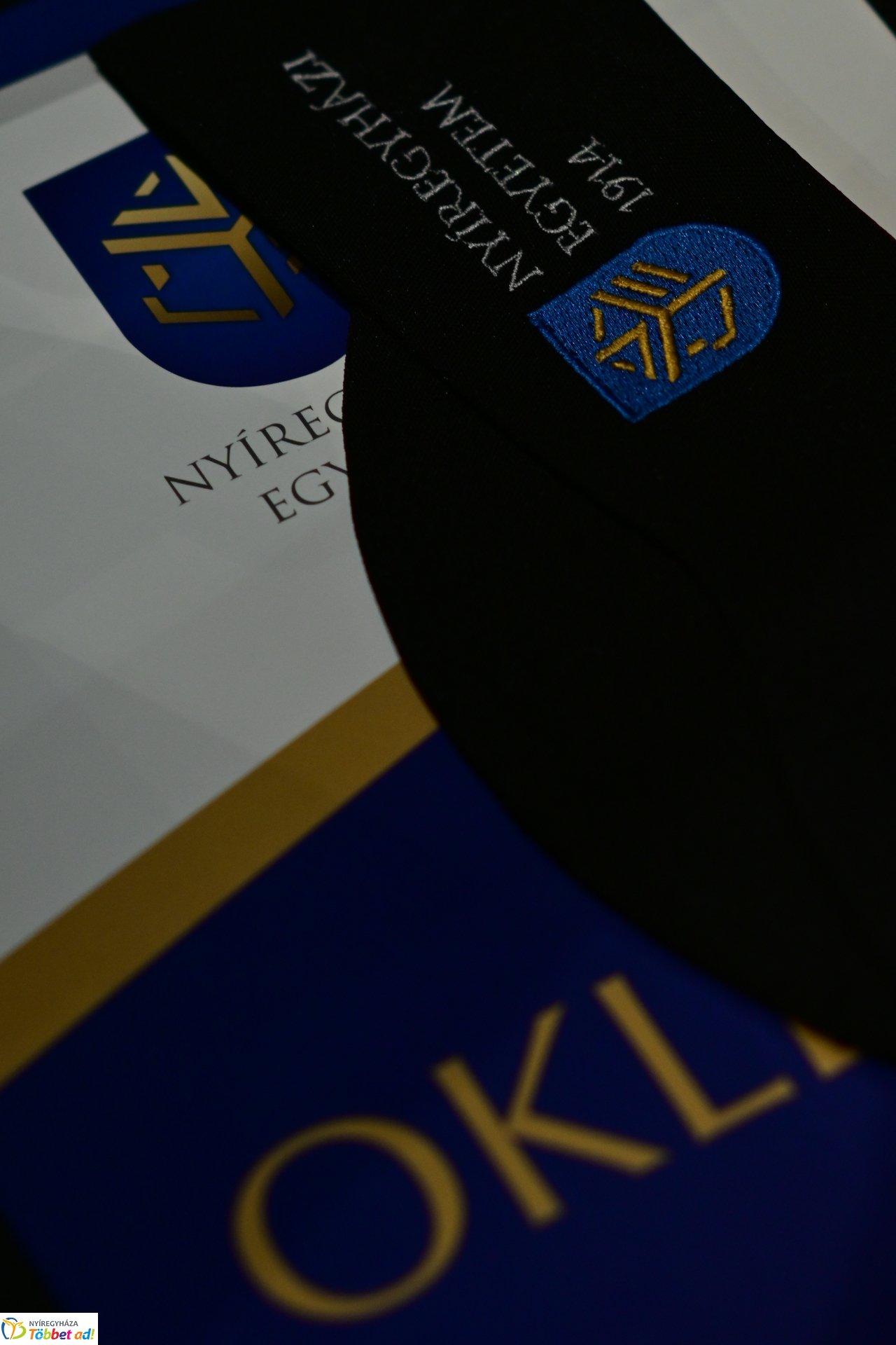 Oklevélátadó Ünnepi Szenátusi Ülés a Nyíregyházi Egyetemen 2025 februárjában