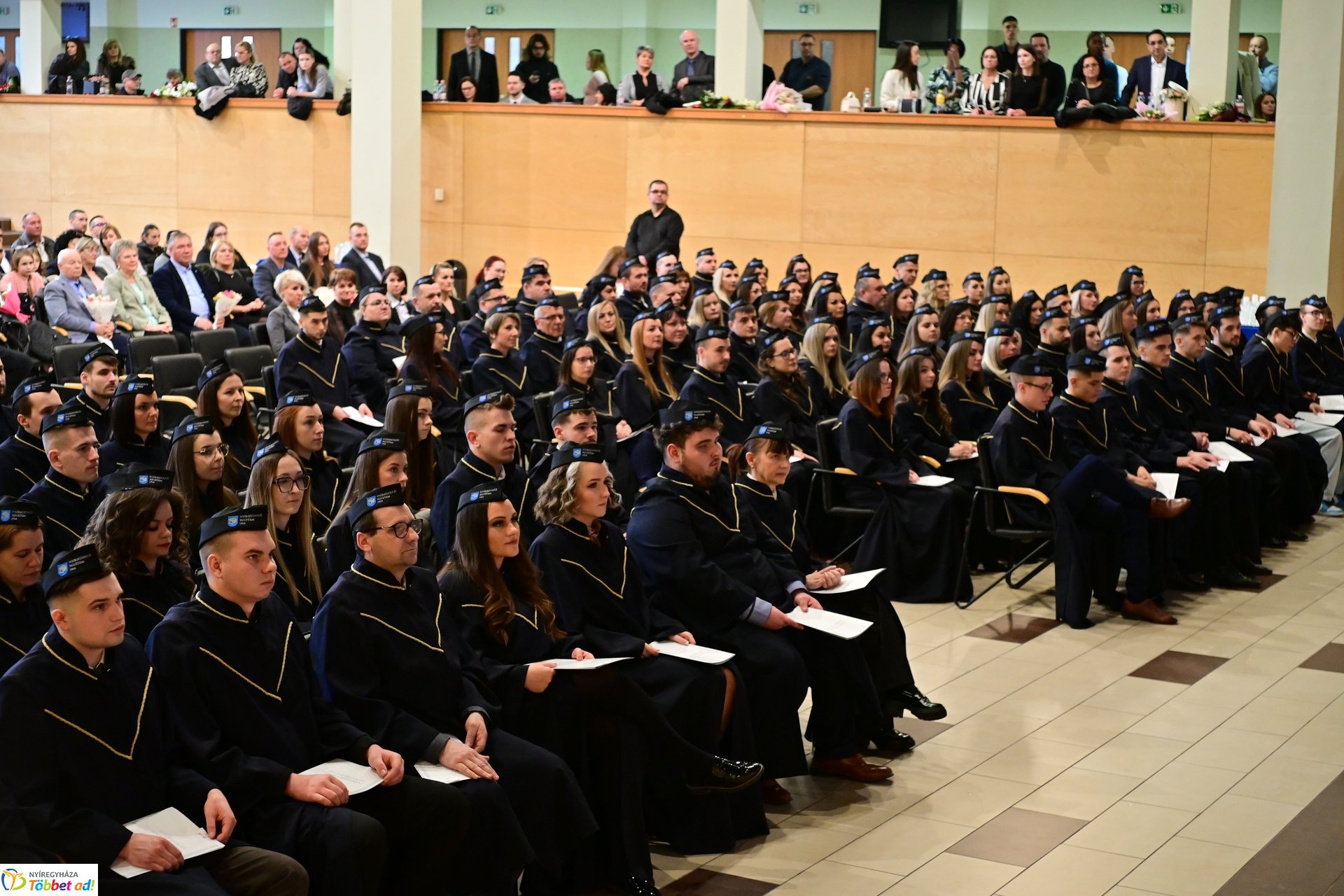 Oklevélátadó Ünnepi Szenátusi Ülés a Nyíregyházi Egyetemen 2025 februárjában