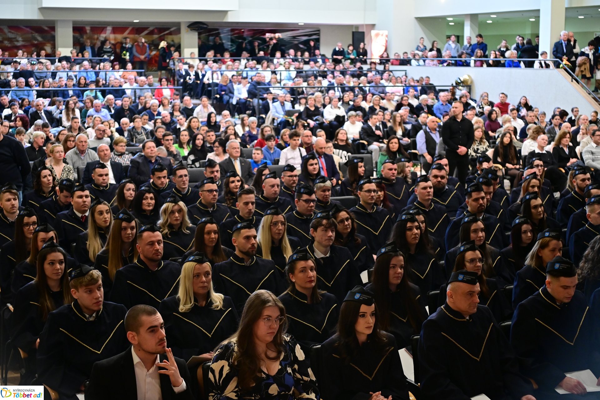 Oklevélátadó Ünnepi Szenátusi Ülés a Nyíregyházi Egyetemen 2025 februárjában