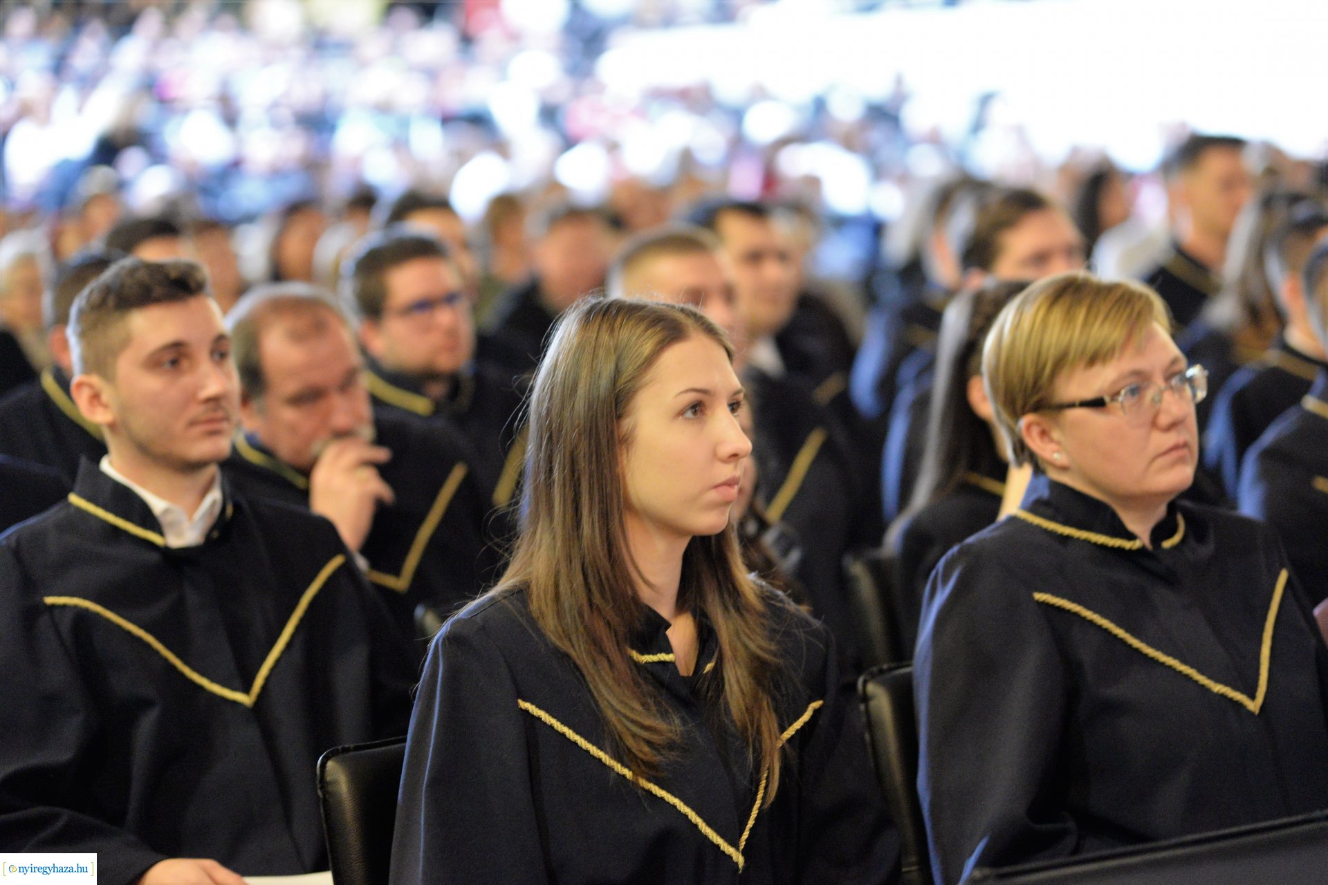 Oklevélátadó ünnepség a Nyíregyházi Egyetemen