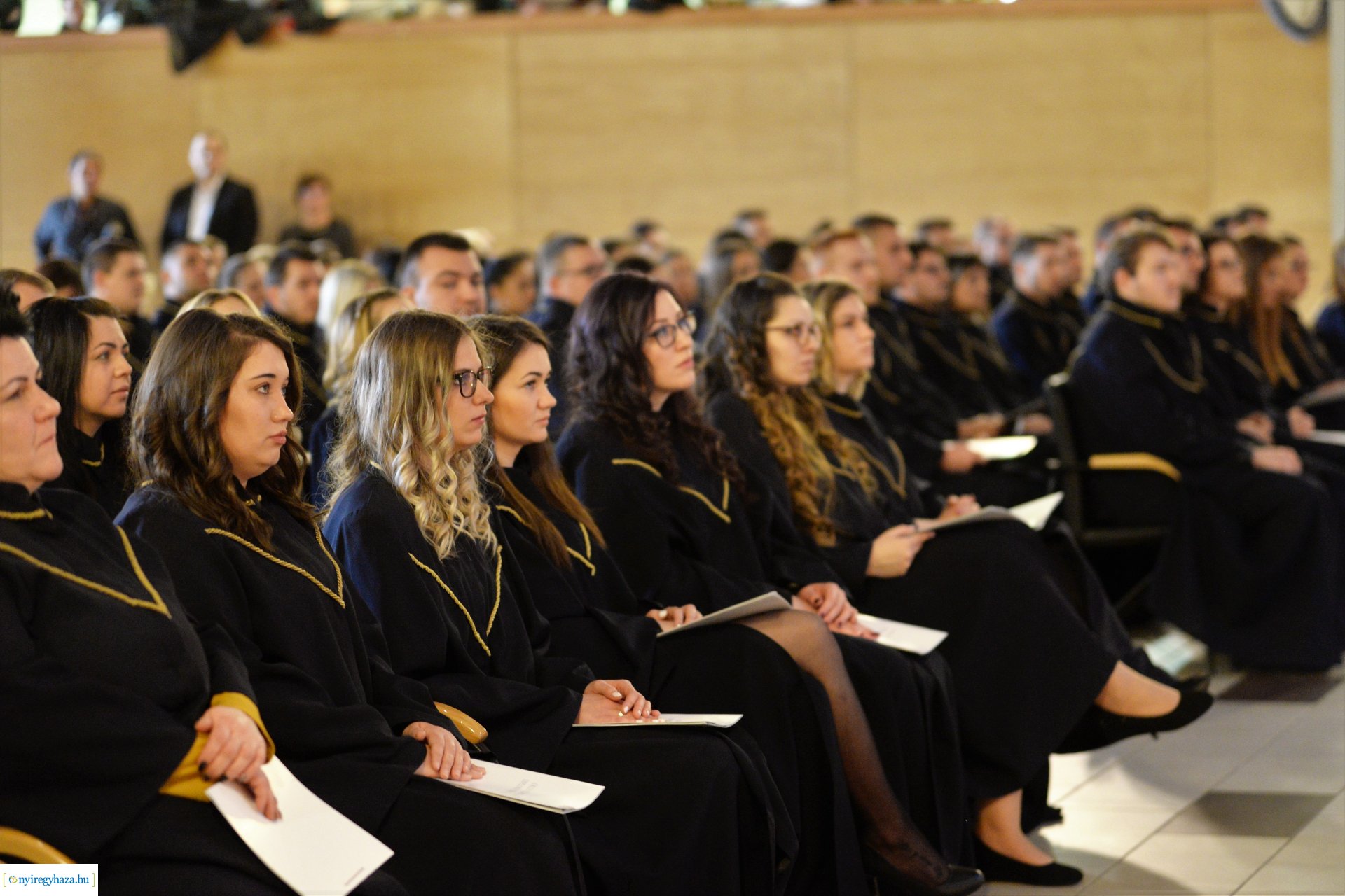 Oklevélátadó ünnepség a Nyíregyházi Egyetemen
