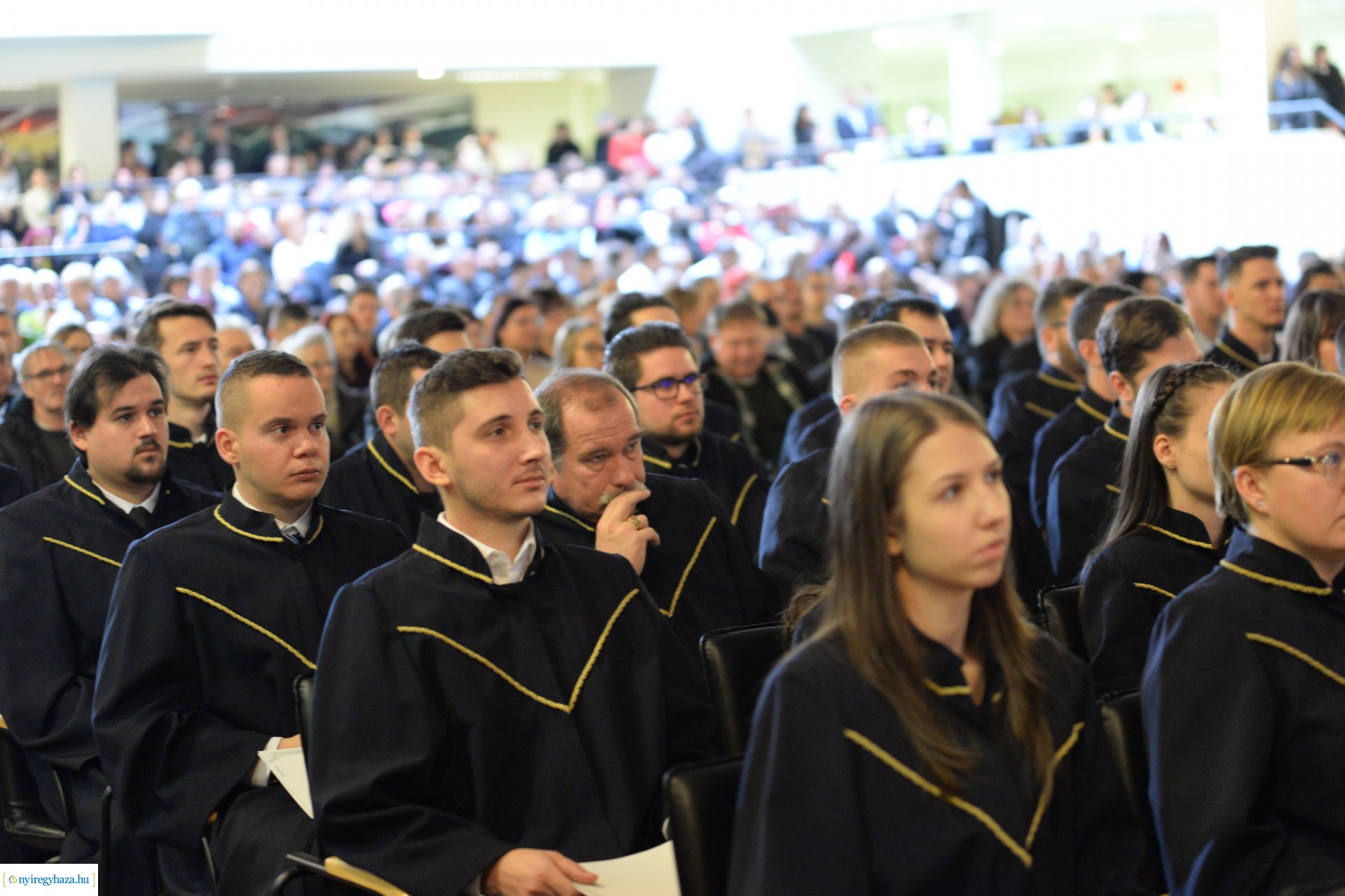 Oklevélátadó ünnepség a Nyíregyházi Egyetemen