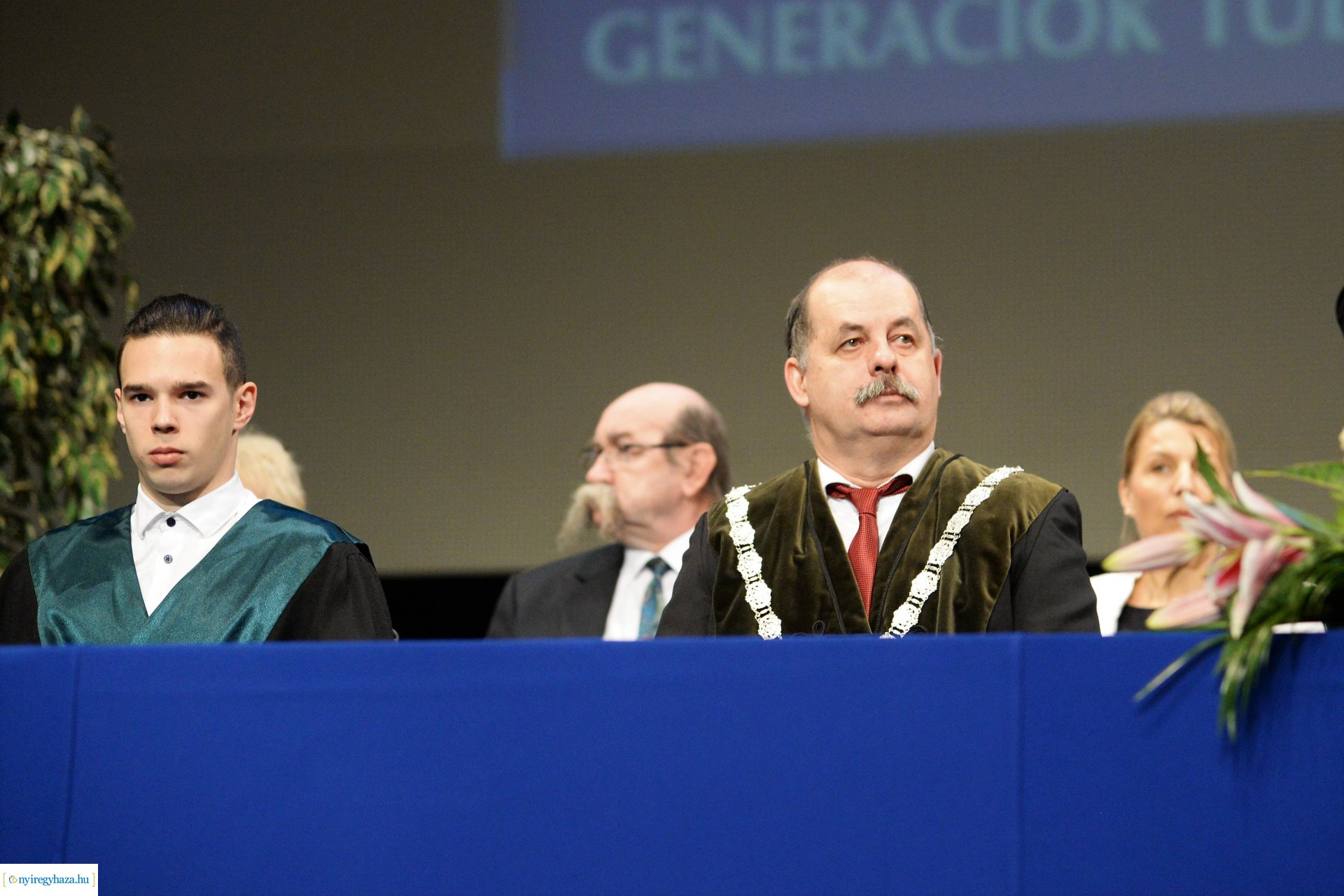 Oklevélátadó ünnepség a Nyíregyházi Egyetemen