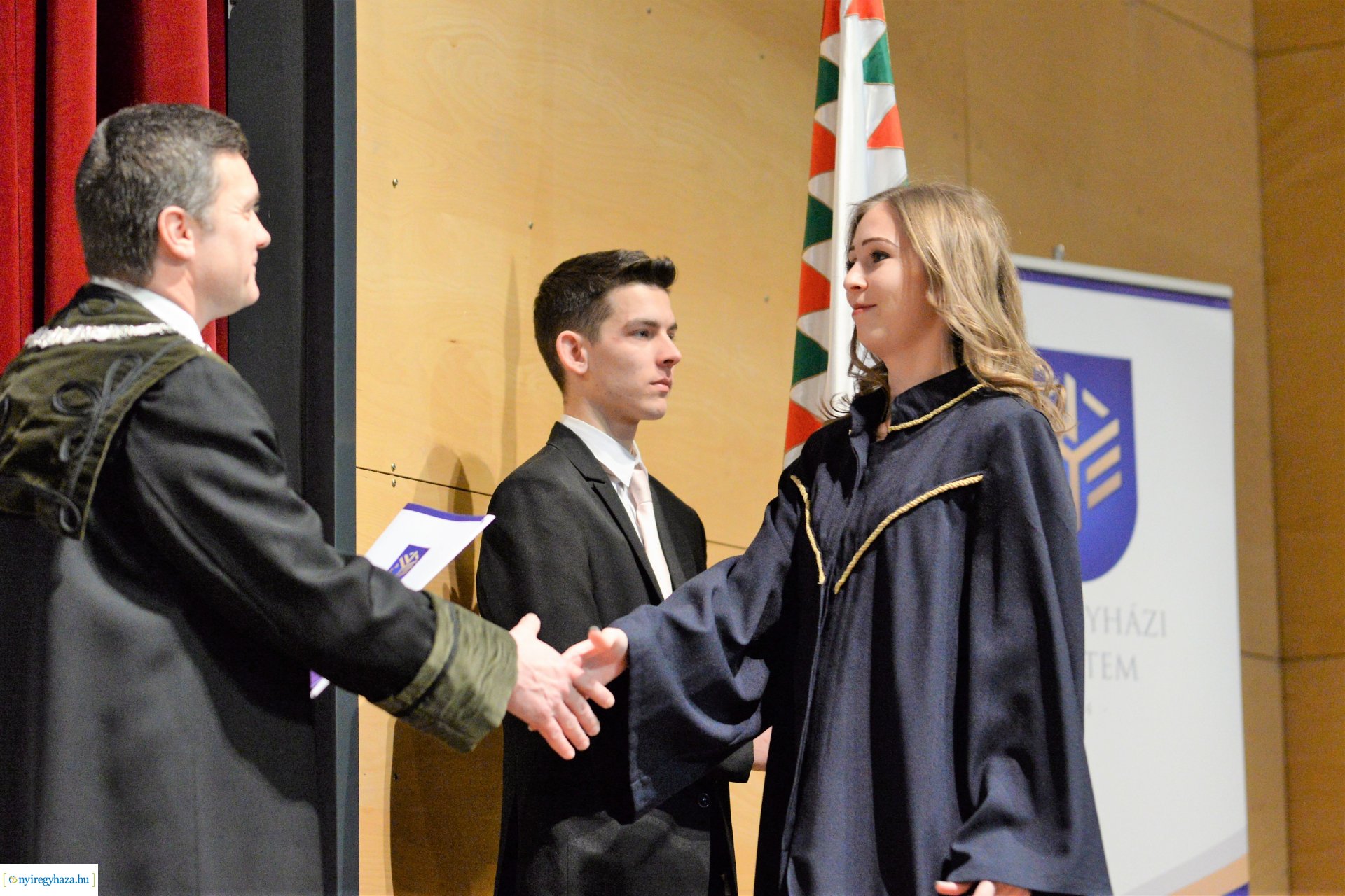 Oklevélátadó ünnepség a Nyíregyházi Egyetemen