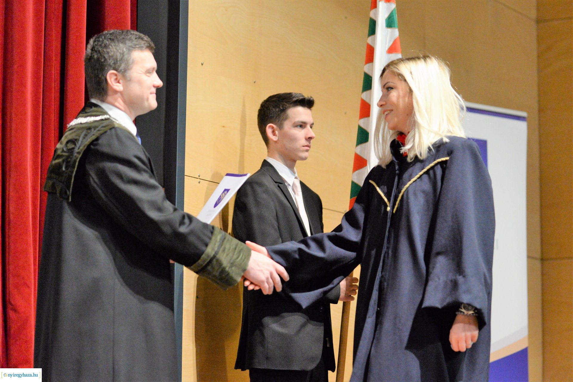 Oklevélátadó ünnepség a Nyíregyházi Egyetemen