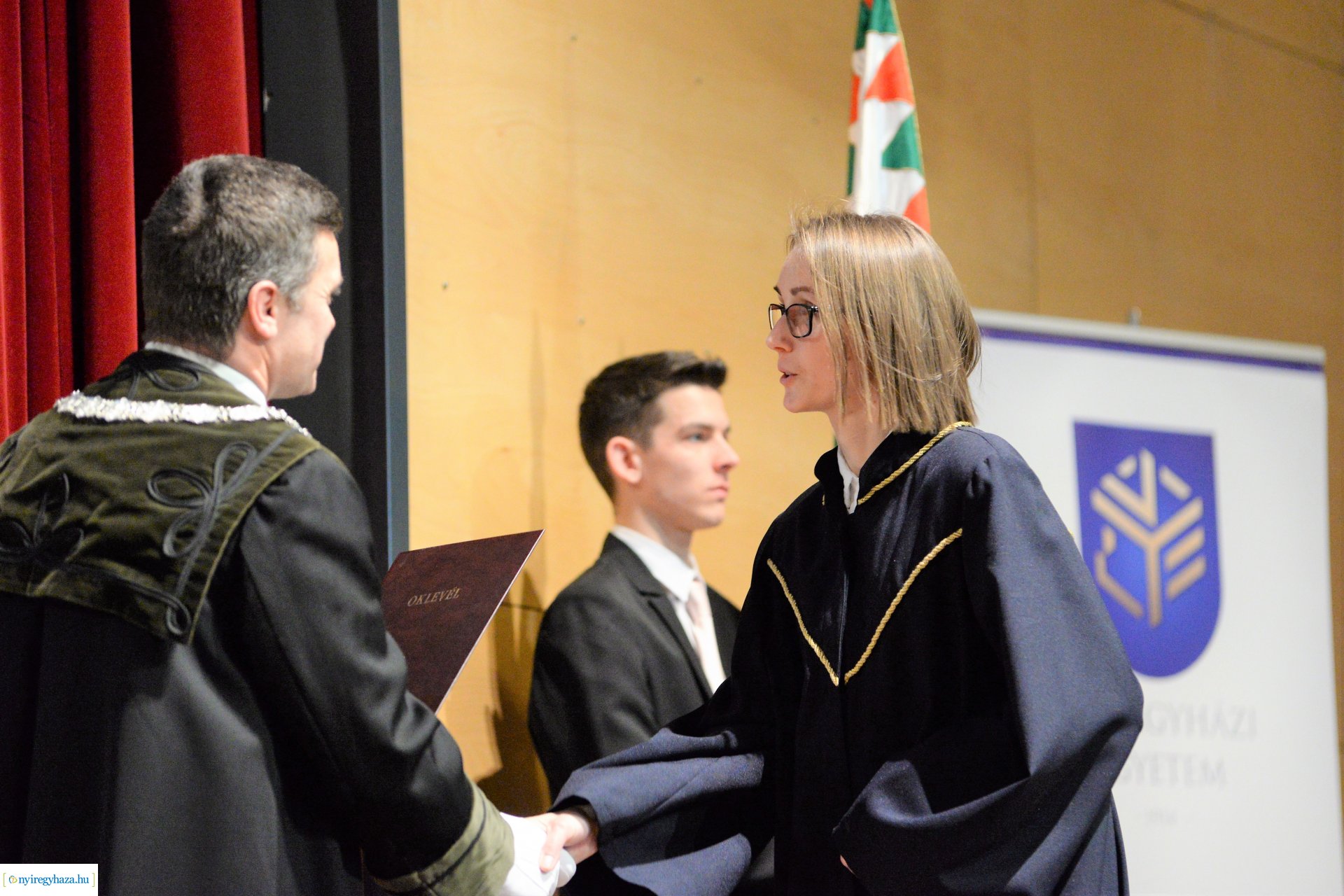 Oklevélátadó ünnepség a Nyíregyházi Egyetemen