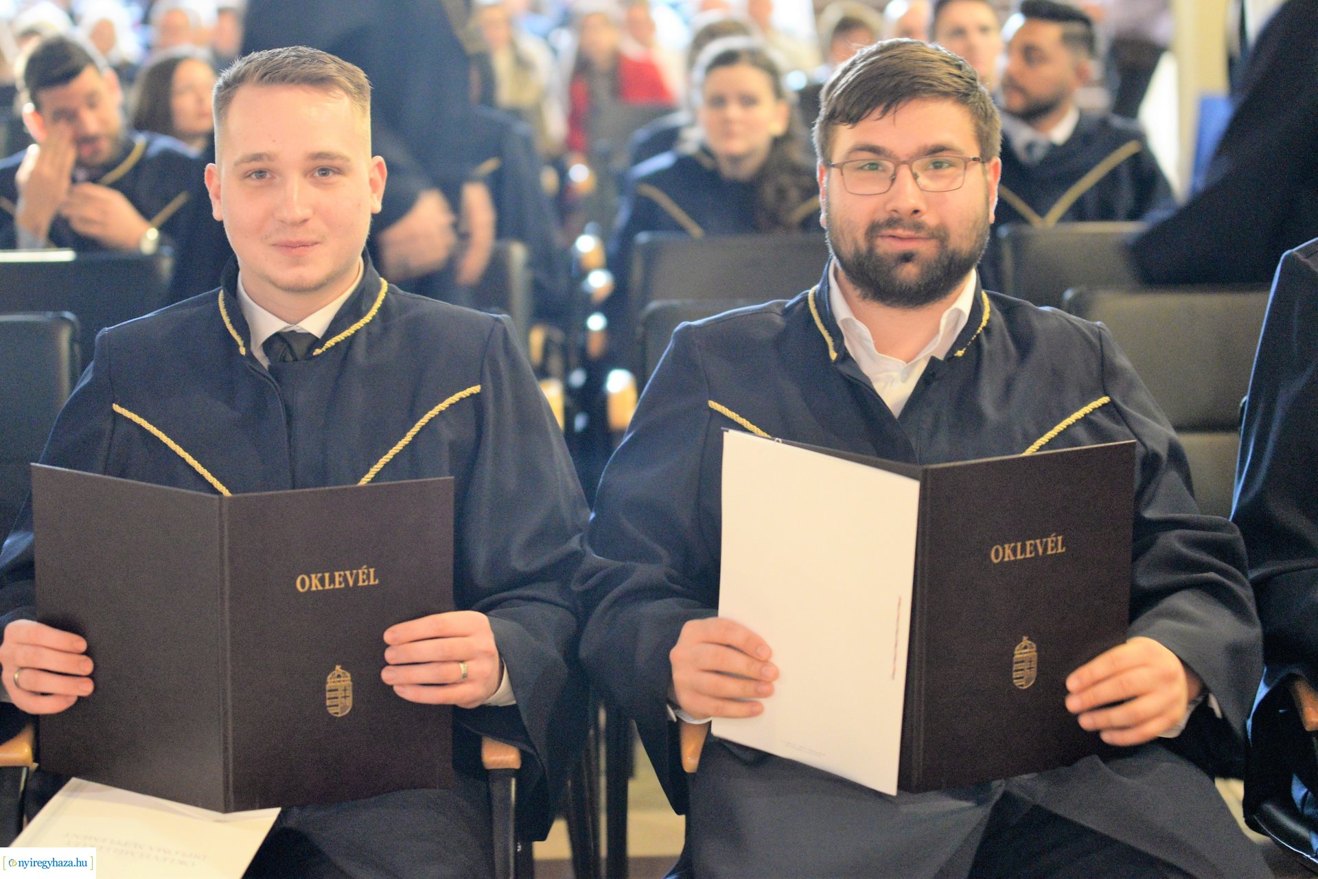 Oklevélátadó ünnepség a Nyíregyházi Egyetemen