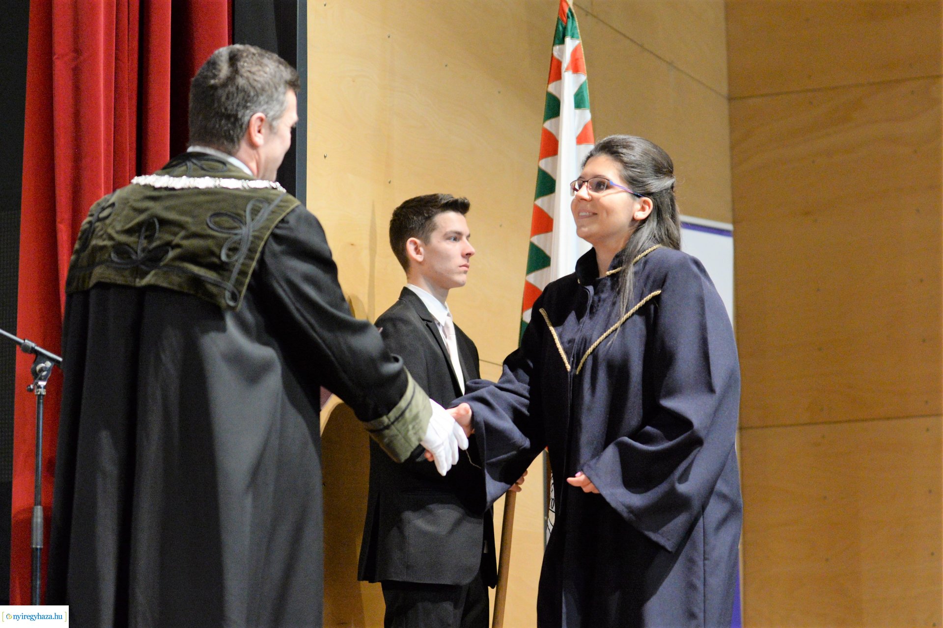 Oklevélátadó ünnepség a Nyíregyházi Egyetemen