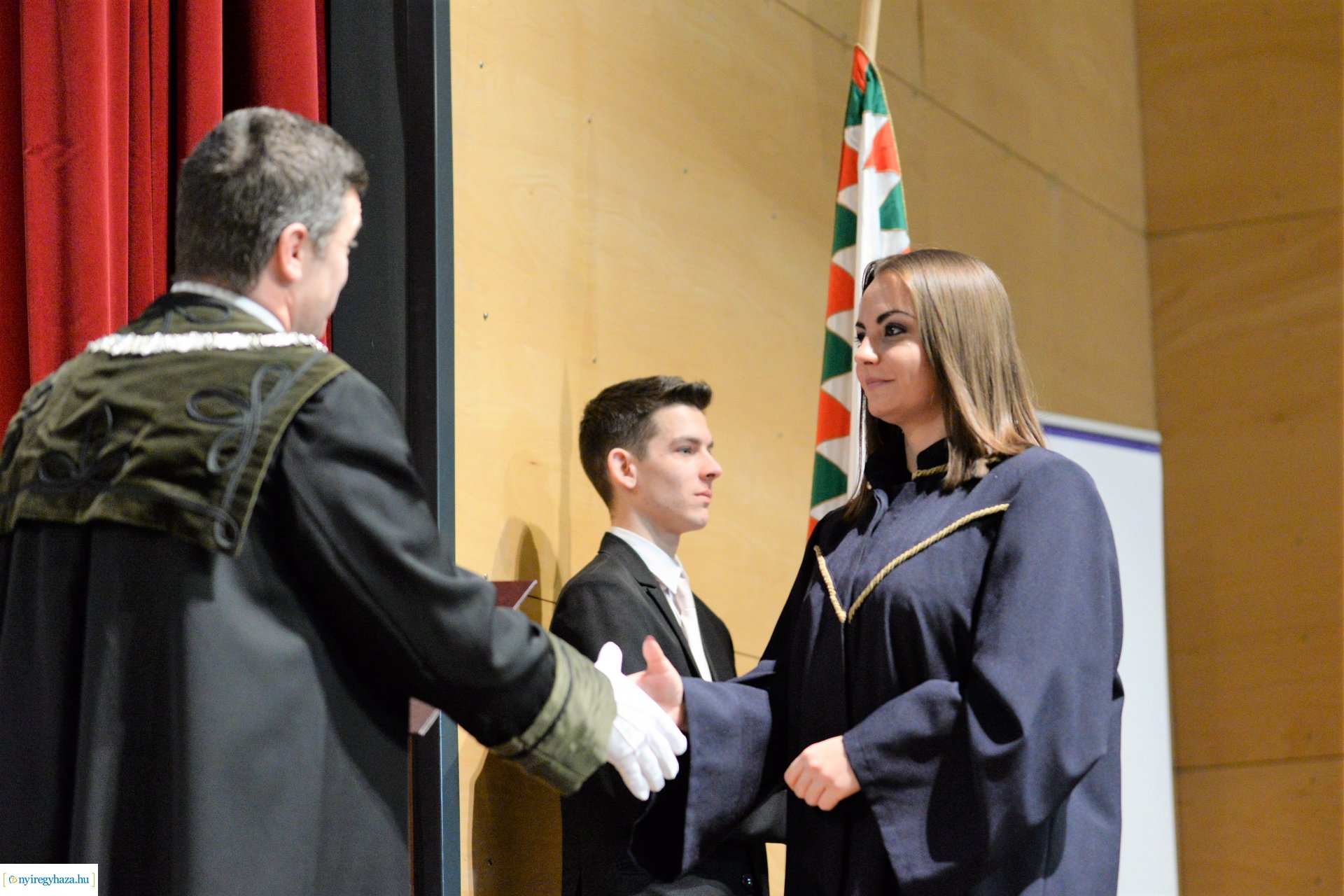 Oklevélátadó ünnepség a Nyíregyházi Egyetemen