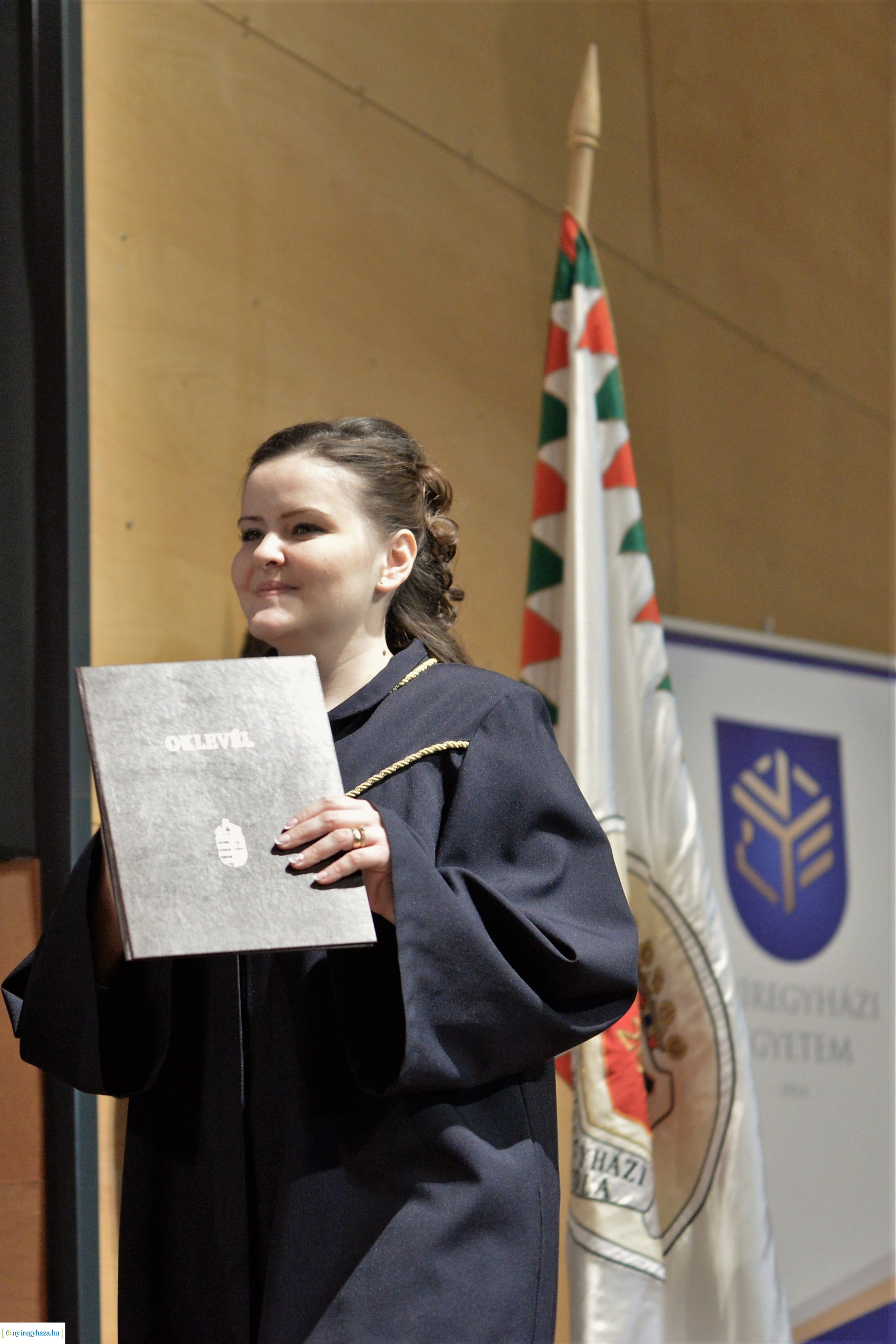 Oklevélátadó ünnepség a Nyíregyházi Egyetemen