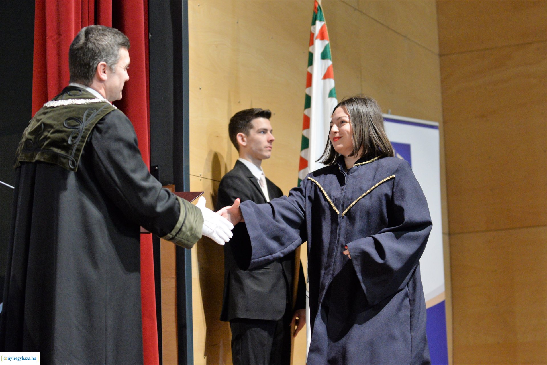 Oklevélátadó ünnepség a Nyíregyházi Egyetemen