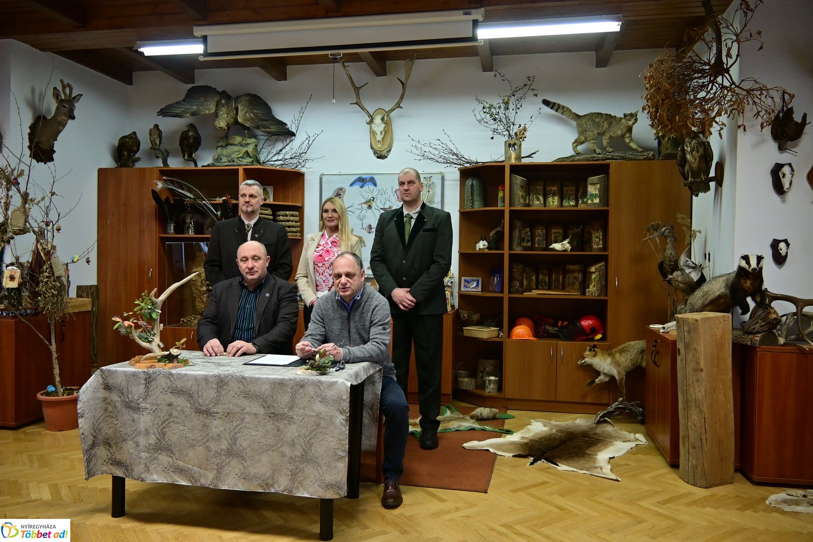 Ökoiskola ünnepélyes támogatói aláírás a Nyírerdőnél 2026