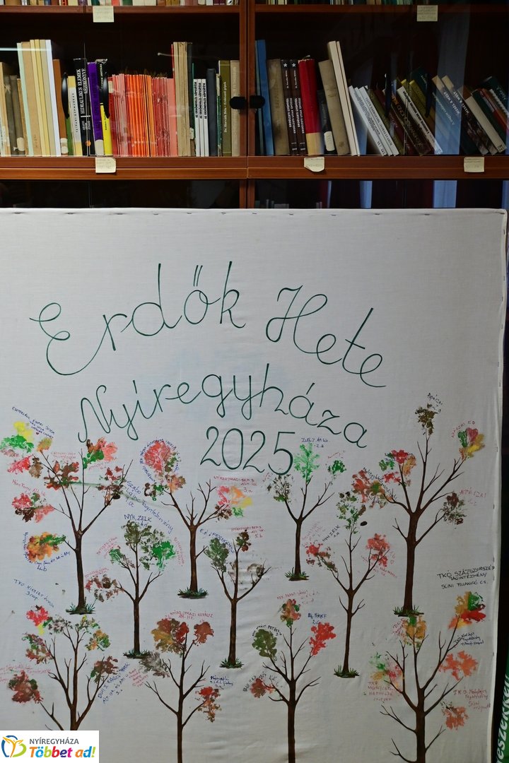 Ökoiskola ünnepélyes támogatói aláírás a Nyírerdőnél 2026