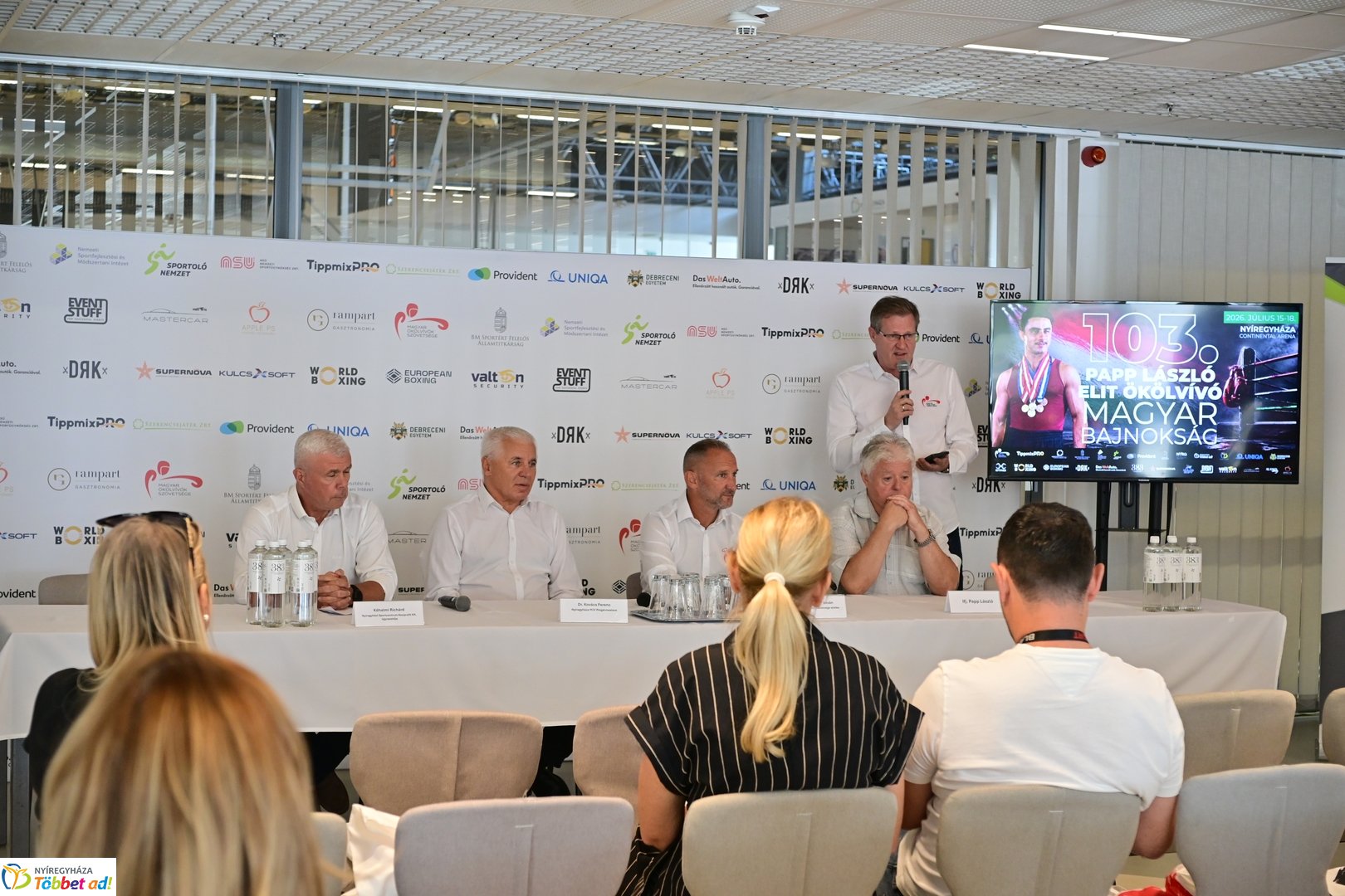 Ökölvívó Magyar Bajnokság 2026 sajtótájékoztatója