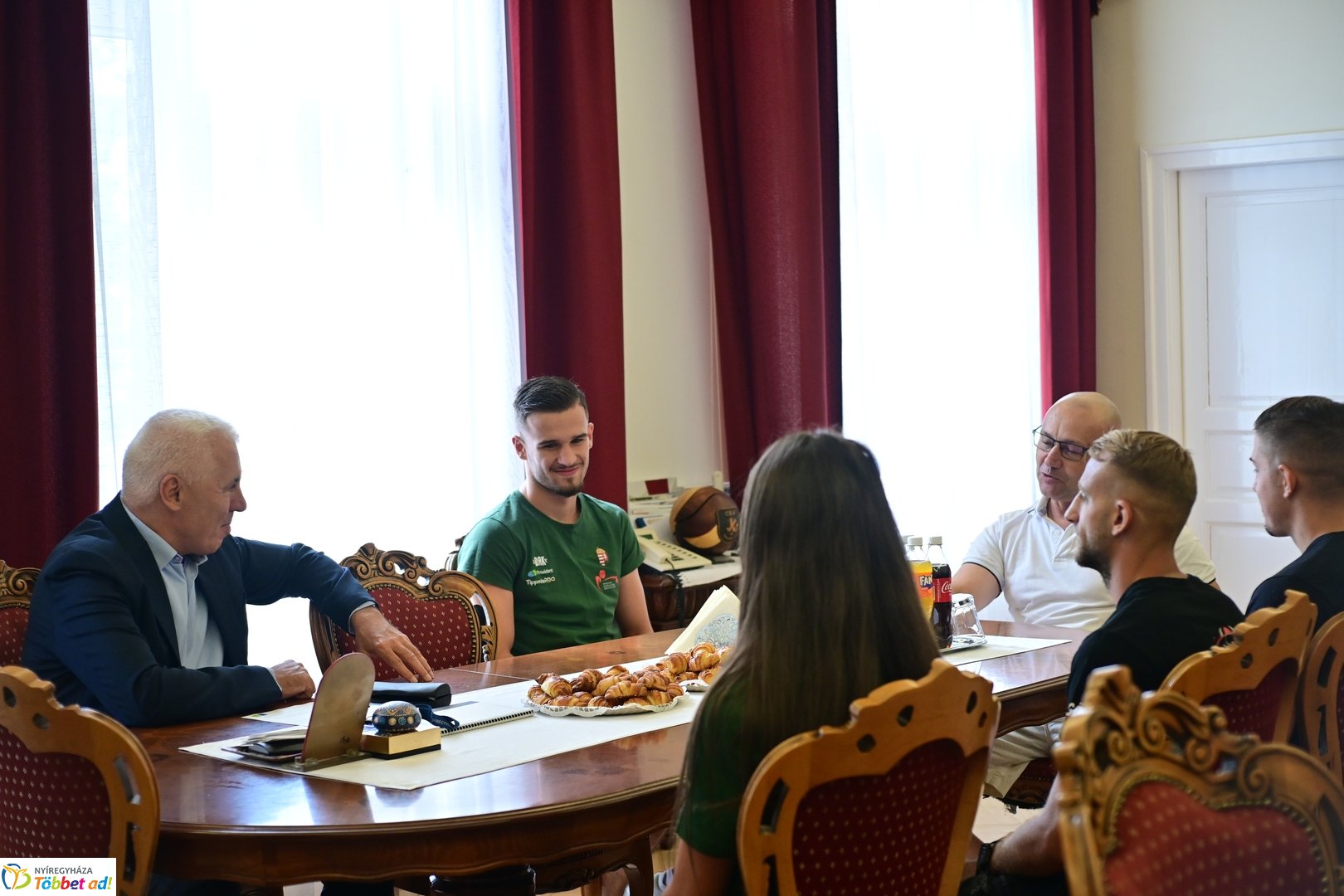 Ökölvívók fogadása a Városházán 2026 júliusában