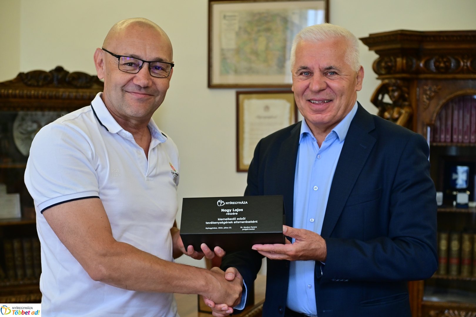 Ökölvívók fogadása a Városházán 2026 júliusában
