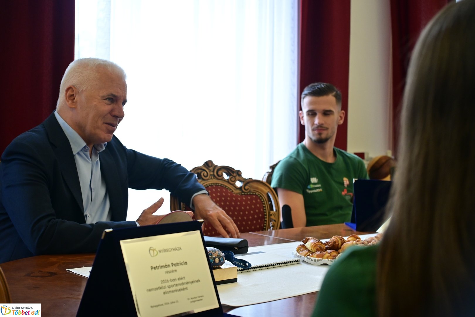 Ökölvívók fogadása a Városházán 2026 júliusában