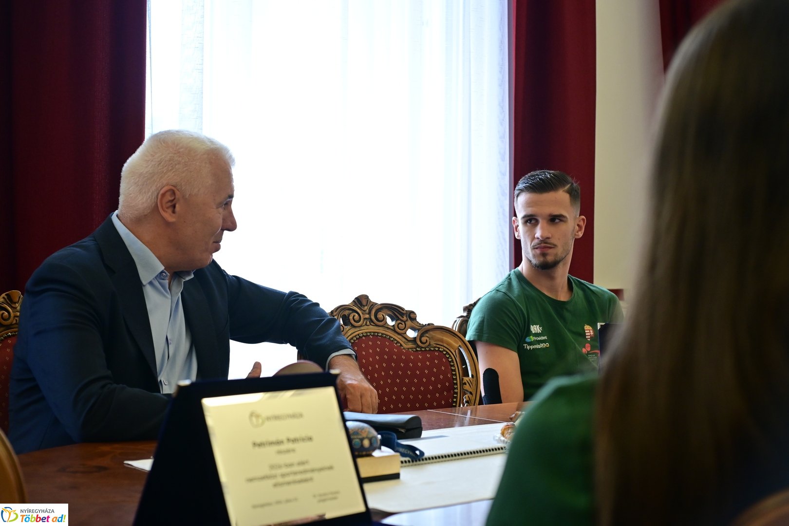 Ökölvívók fogadása a Városházán 2026 júliusában